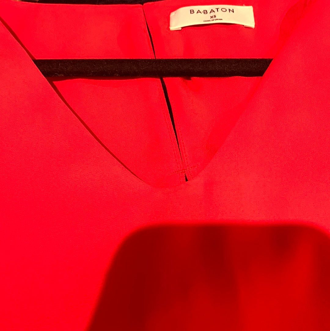 Babaton red tank top