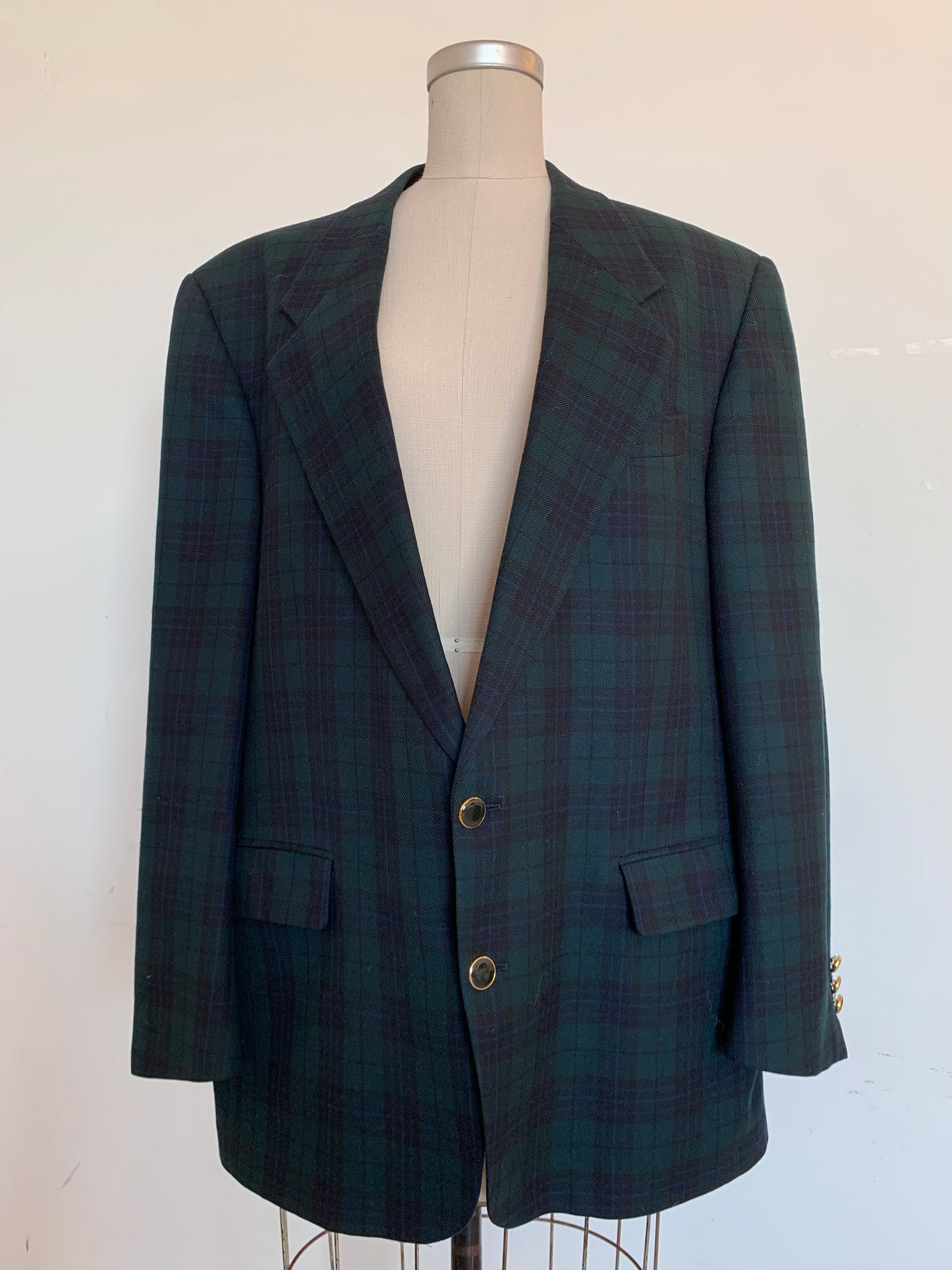 Vintage blackwatch jacket A. Golde & Sons