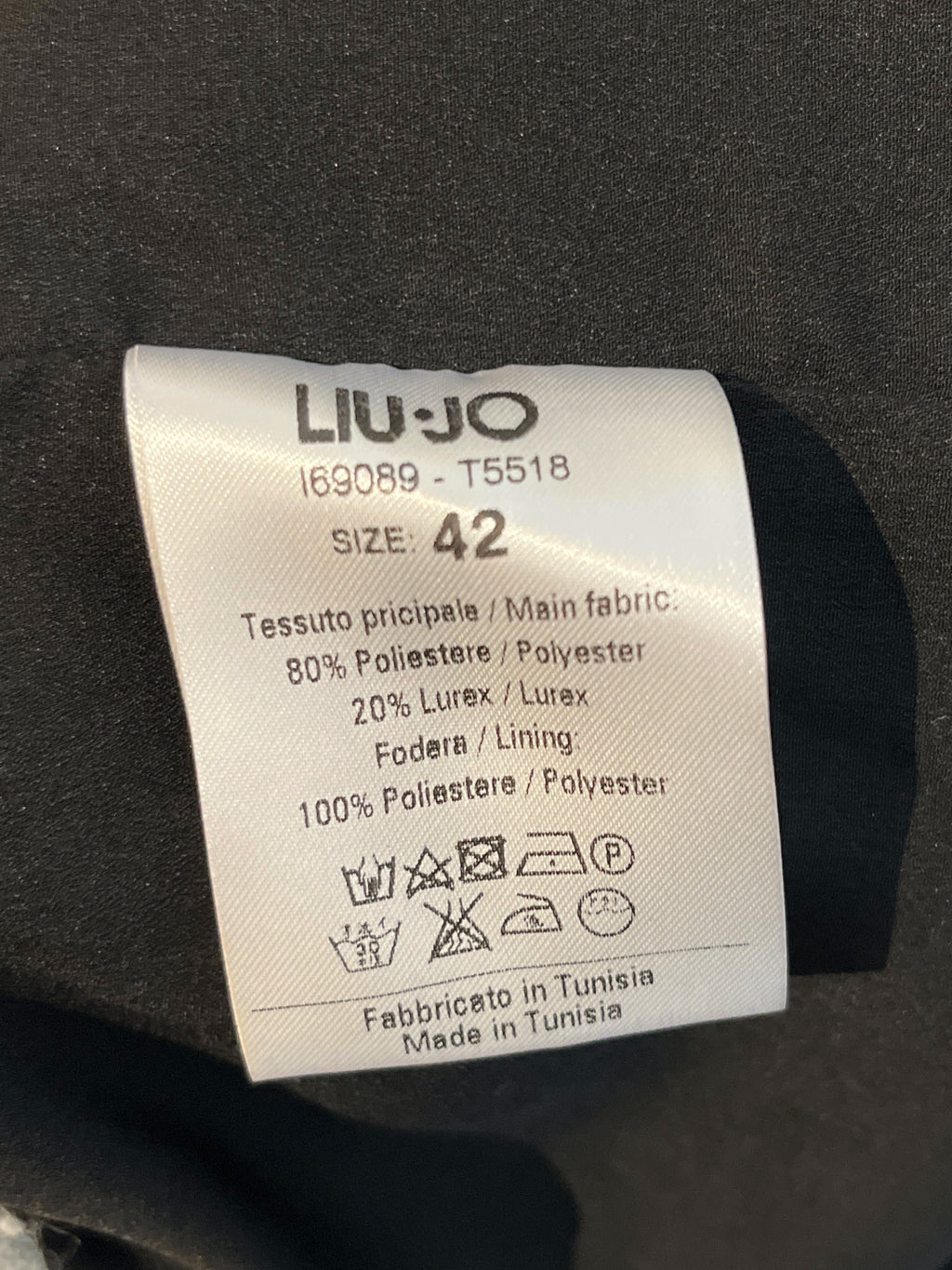 LiuJo Mauve Patterned Dress, Size 42