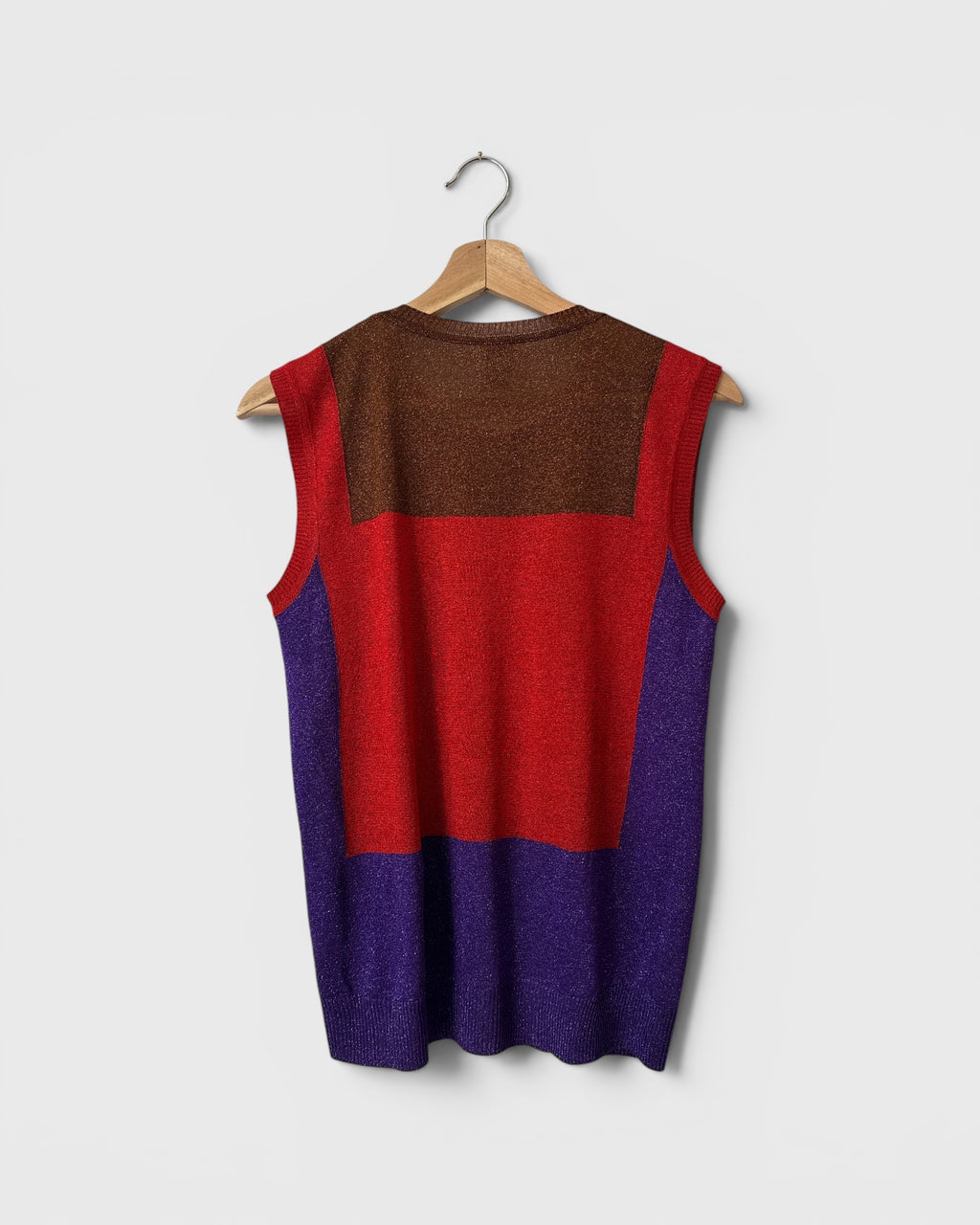 Shimmering camisole Red mauve brown Missoni