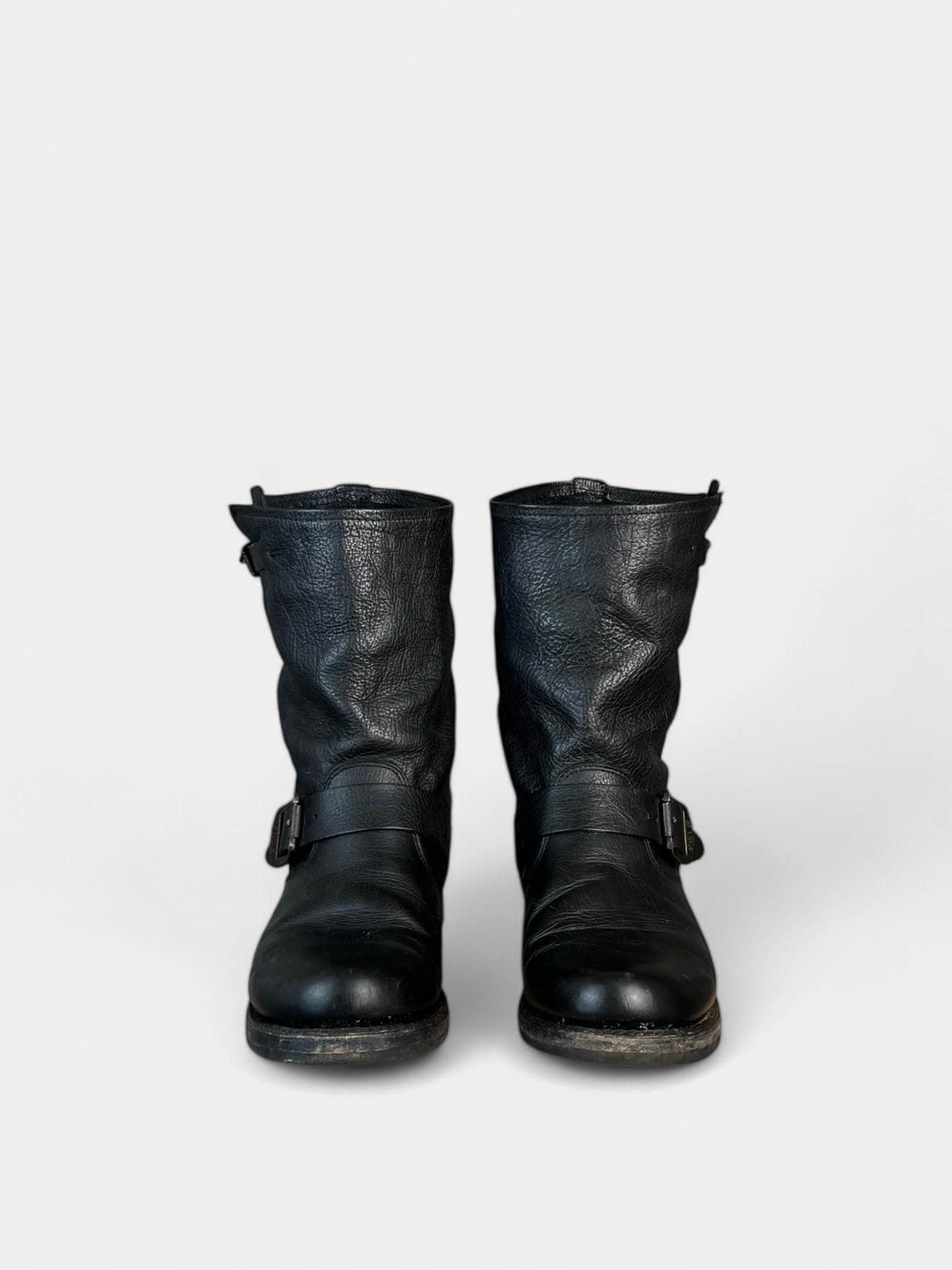 Frye Black Leather Boots, 7