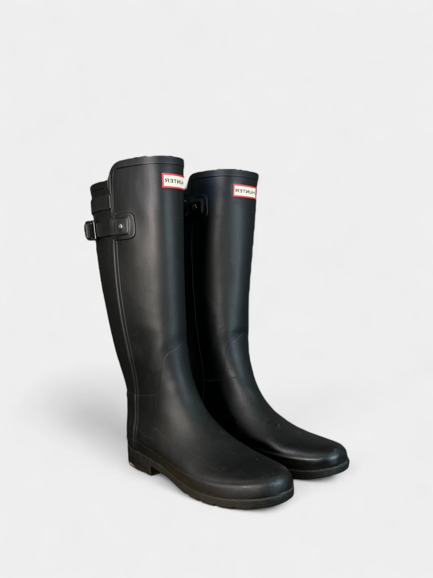 Hunter rain boots with fleece bottom