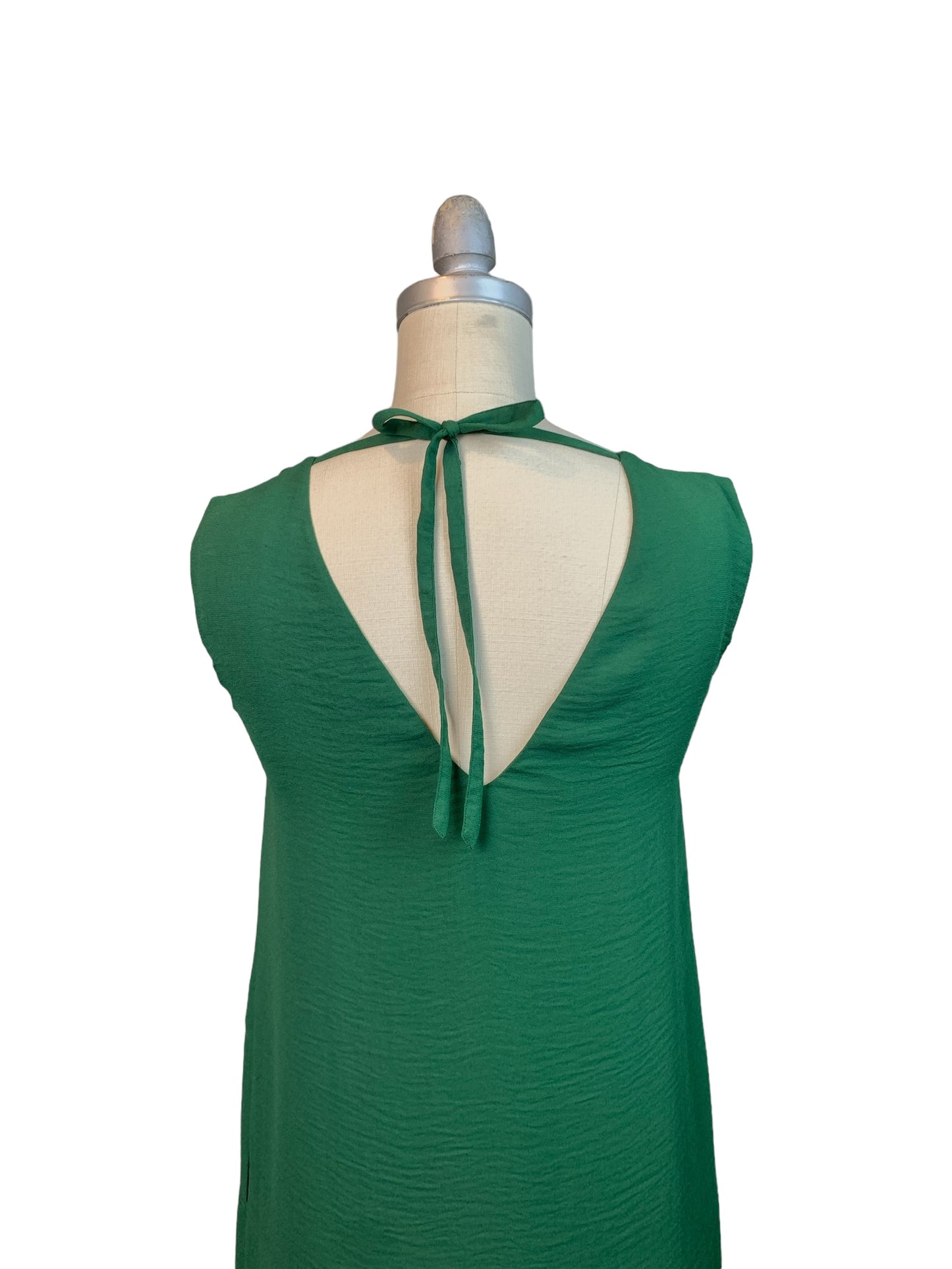 COS green dress, 4