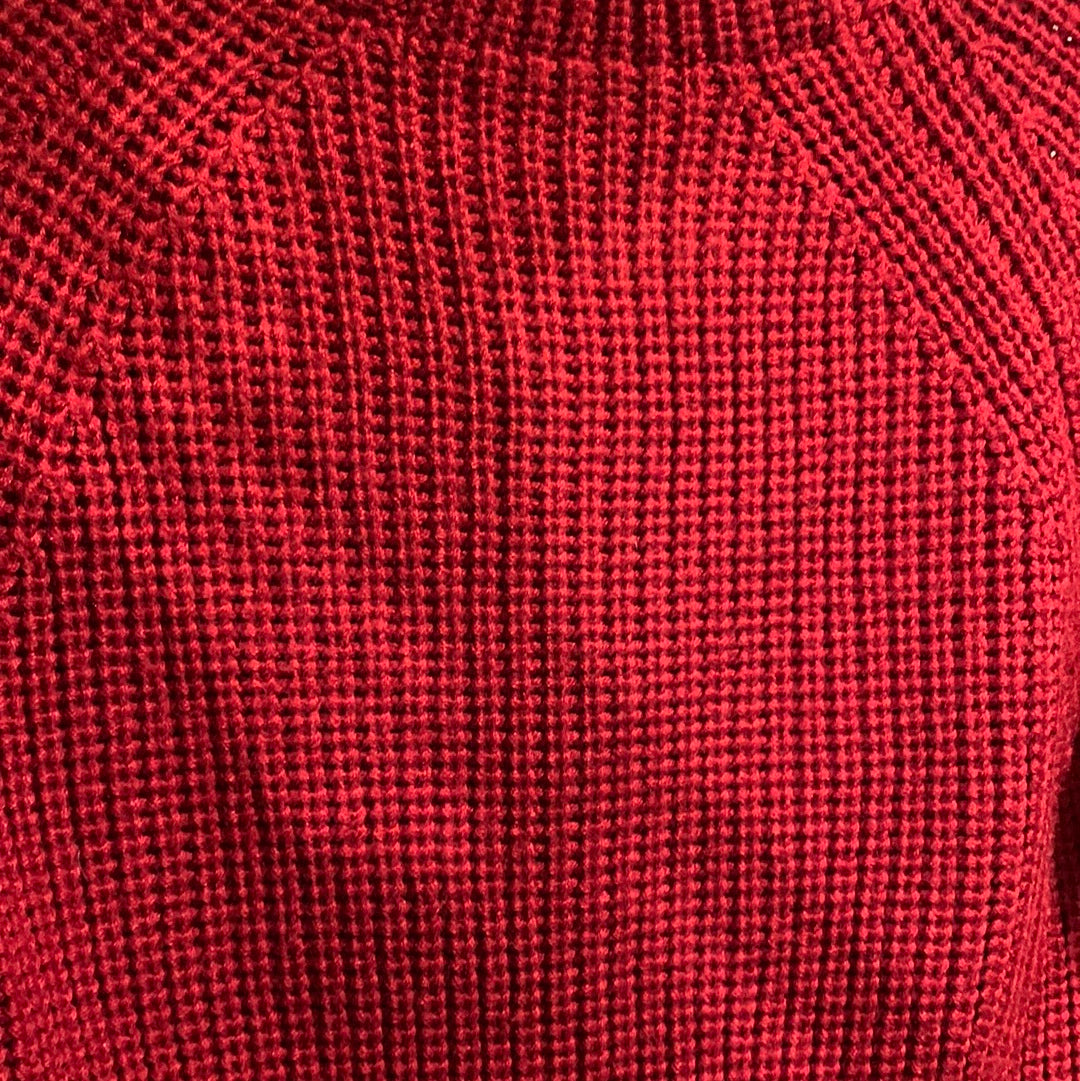 Zara red sweater