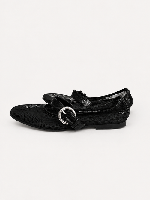 Ballerines mesh noire, Maguire