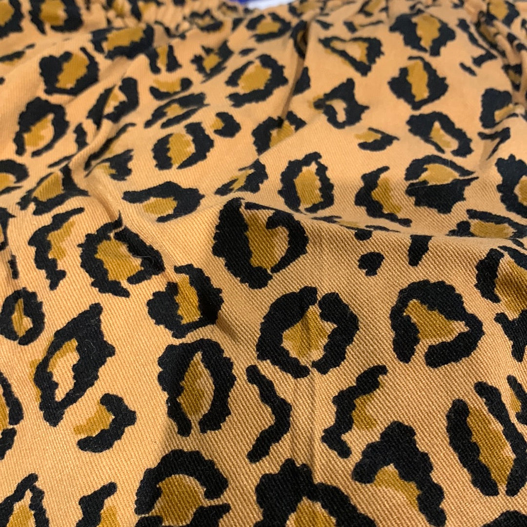 Pantalon large léopard