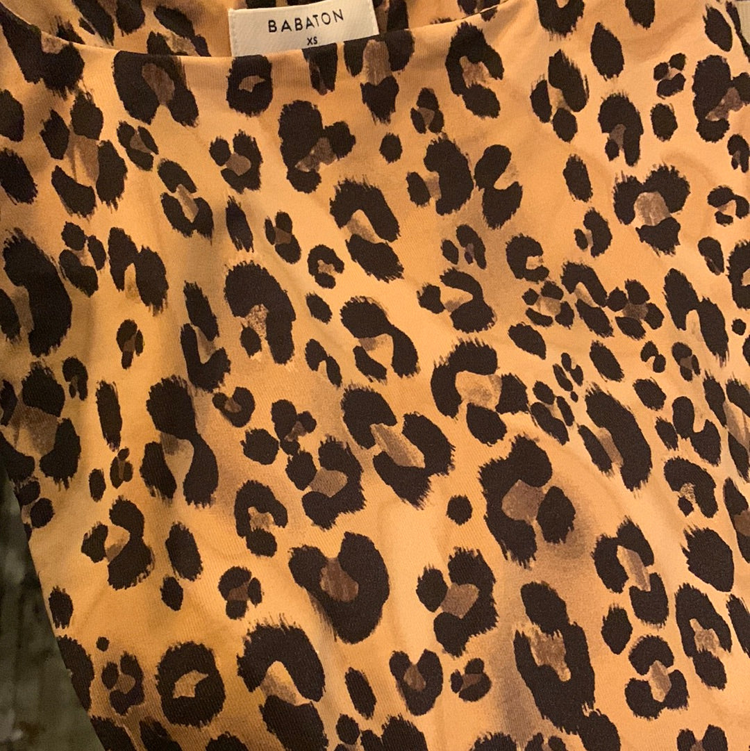 Babaton leopard bodysuit
