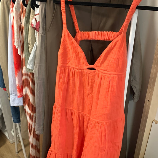 Jonathan Simkhai orange dress