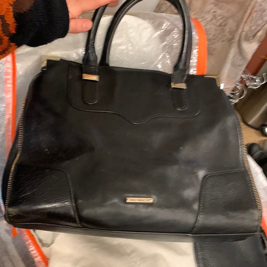 Rebecca Minkoff black leather handbag