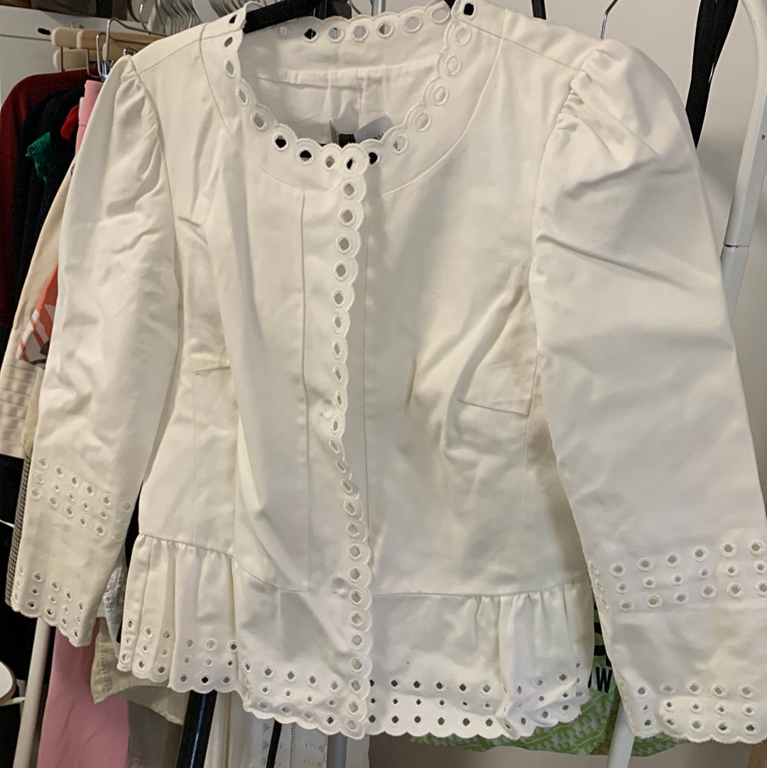 White lace jacket Red Valentino