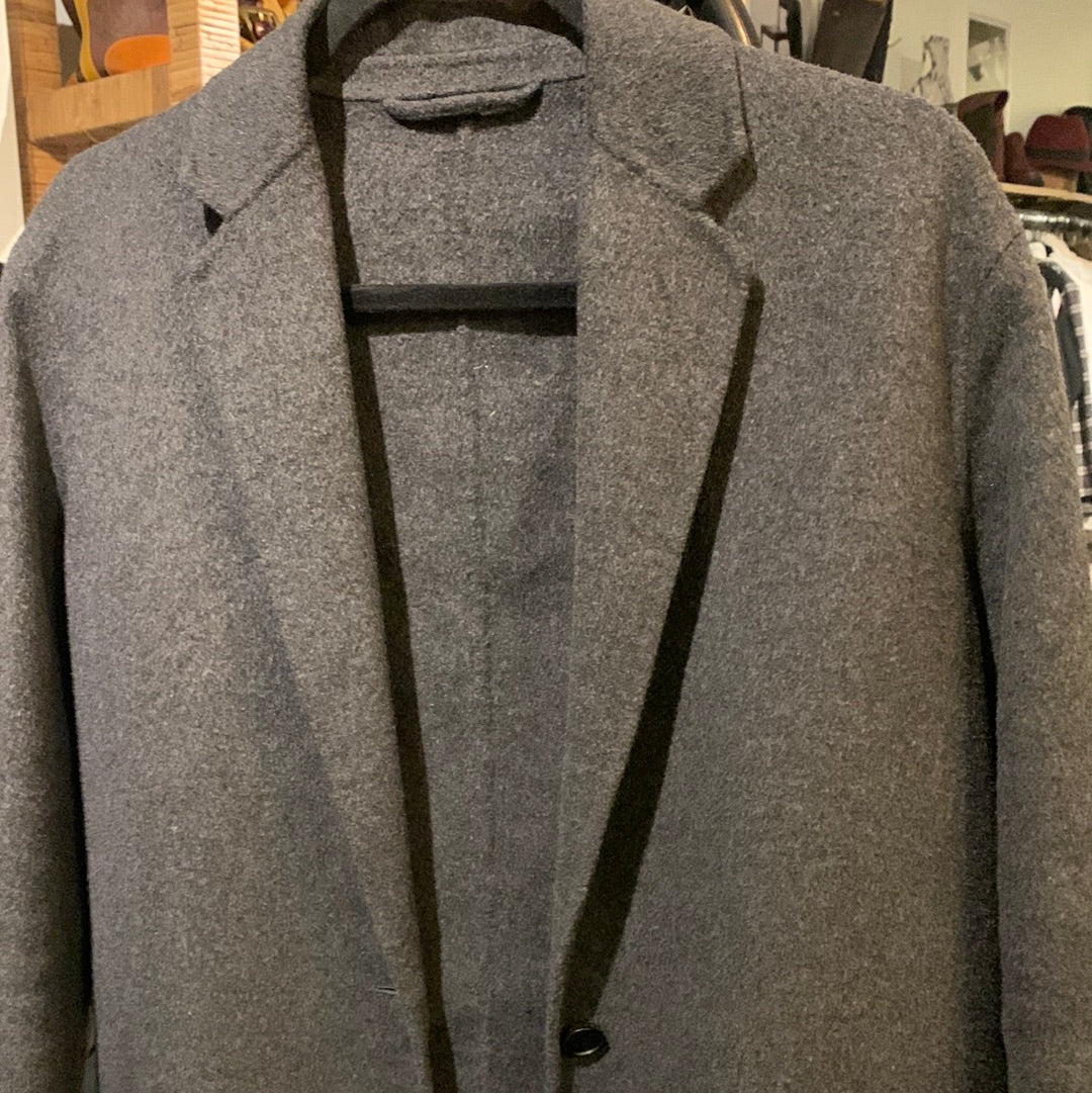 Gray wool coat AllSaints