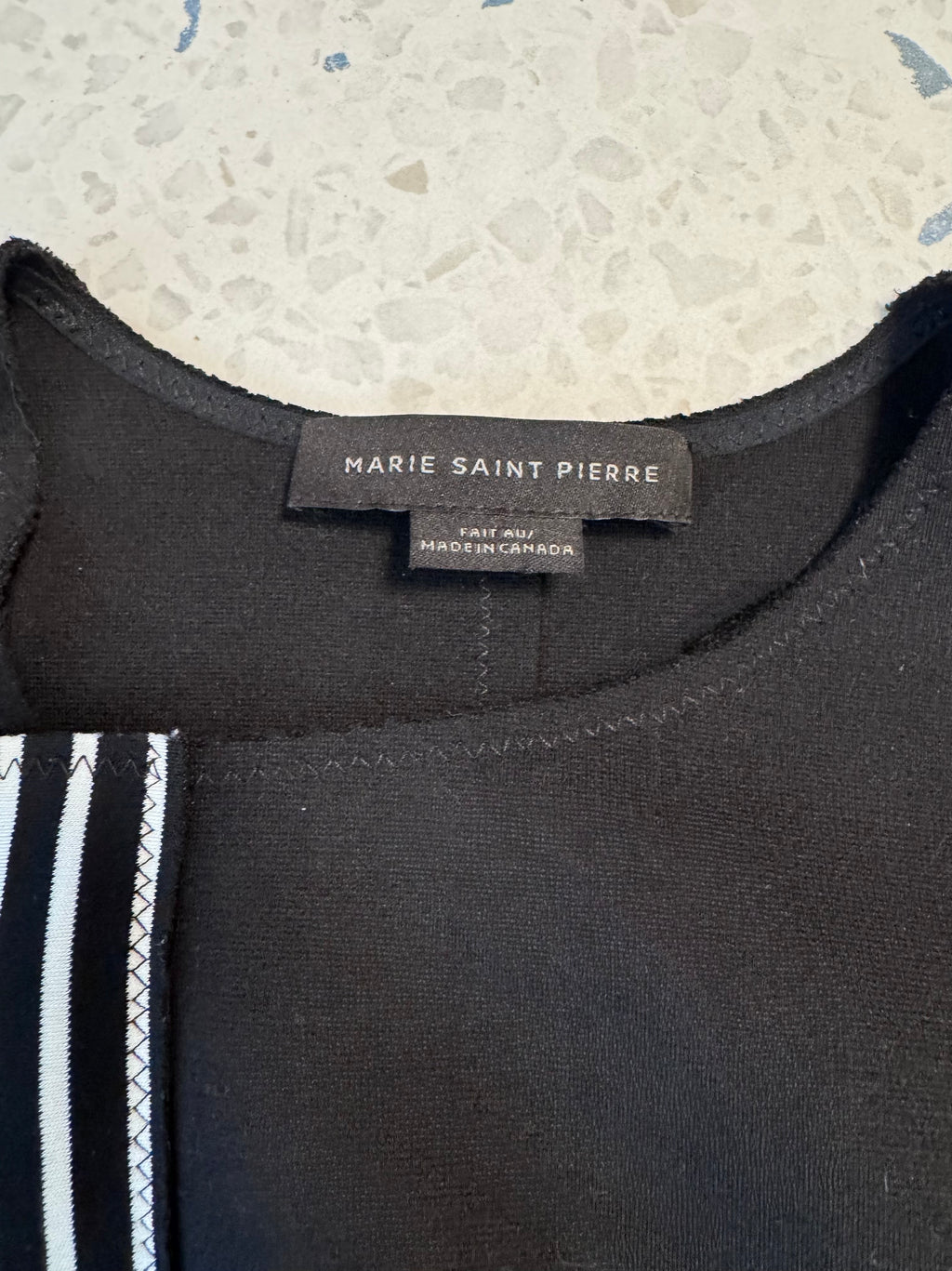 Black and White Camisole Marie Saint Pierre , 1