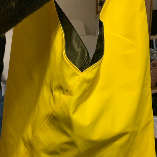 Liviana Conti yellow handbag