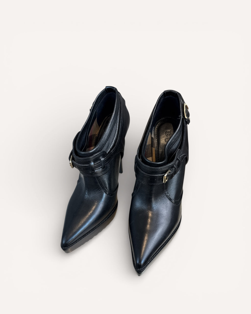 Talons avec boucle Noir Burberry