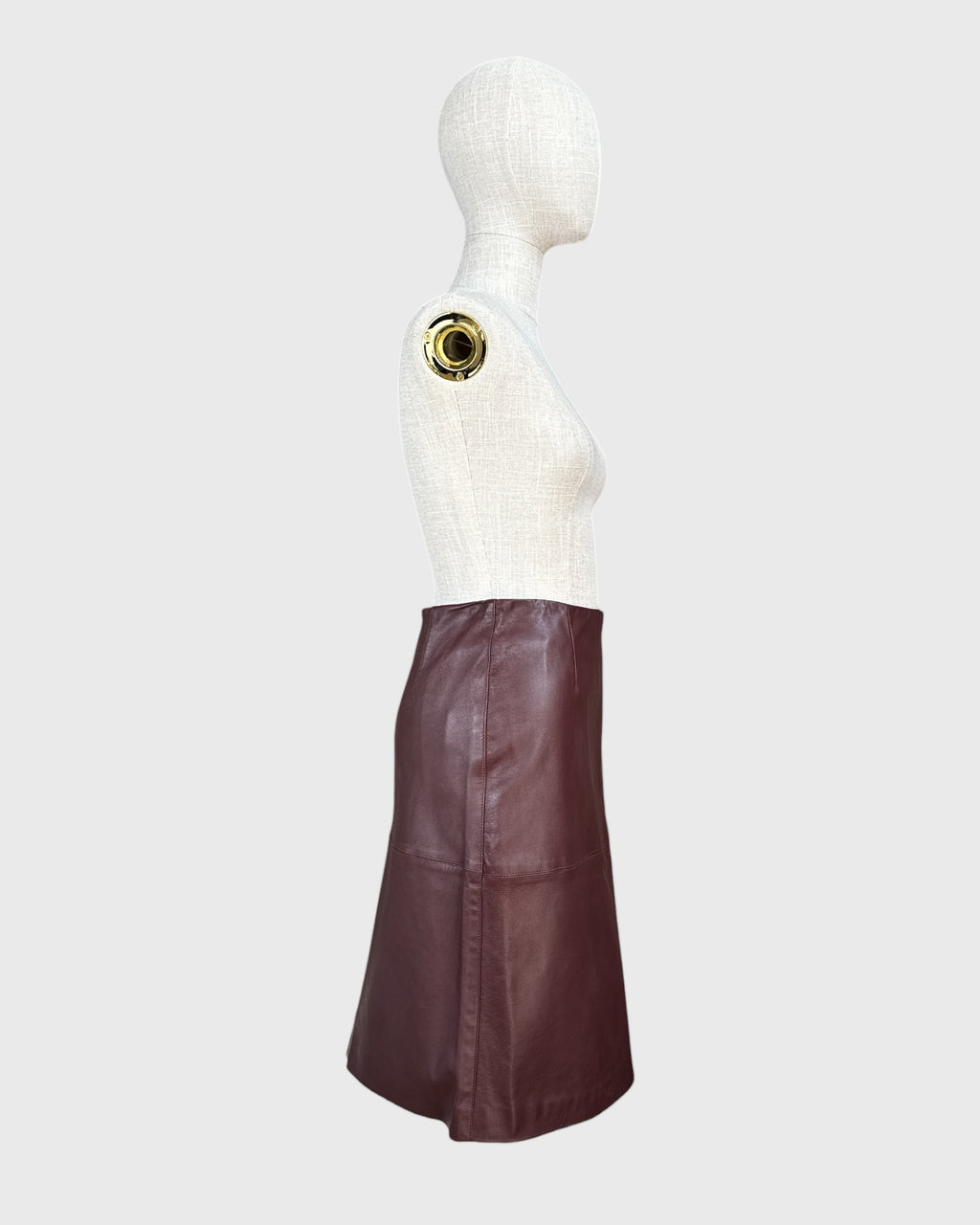 Twinset 100% leather skirt, S