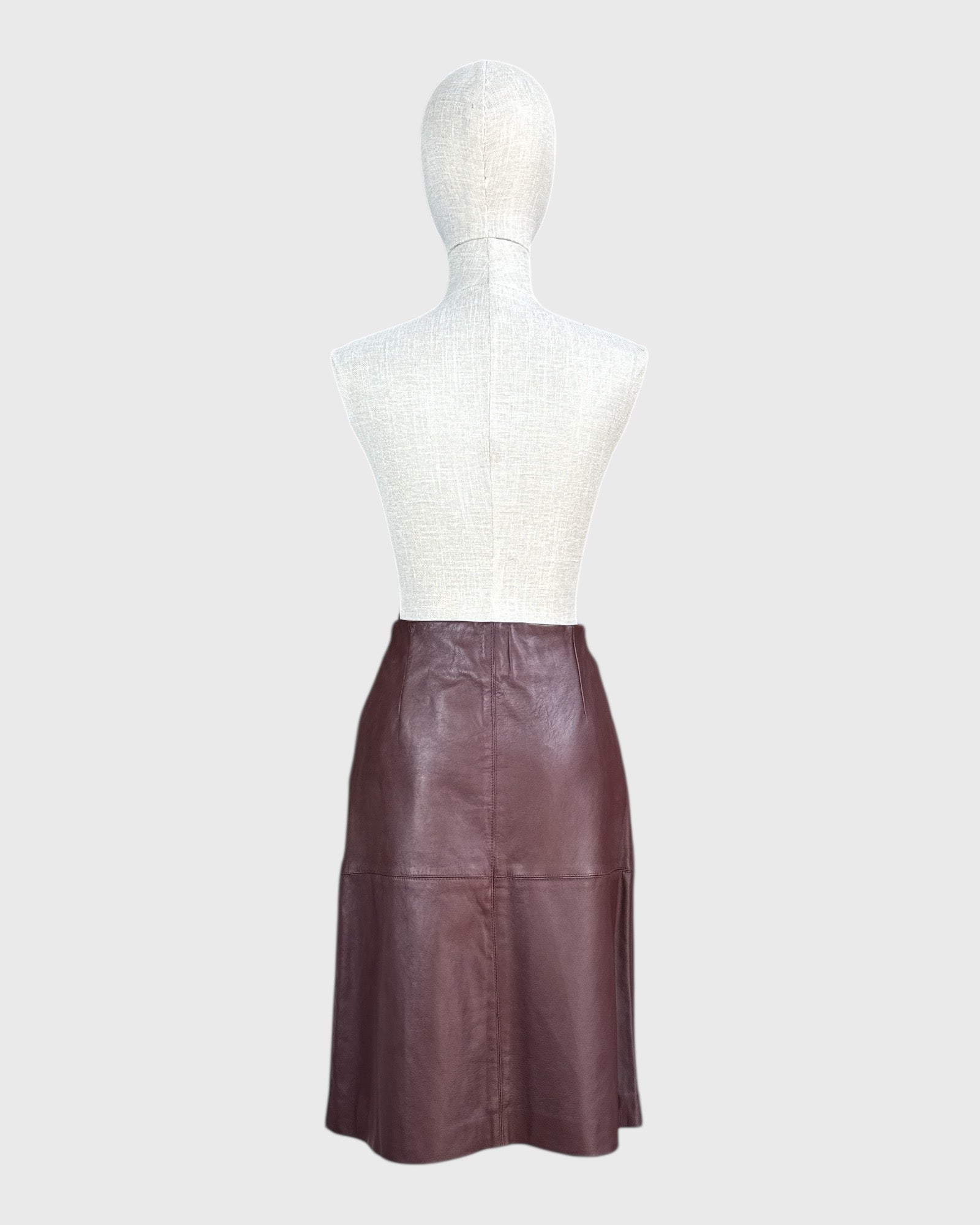 Twinset 100% leather skirt, S