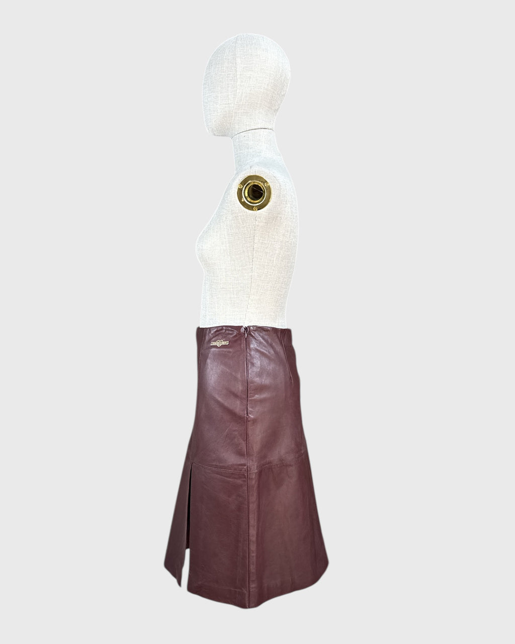 Twinset 100% leather skirt, S