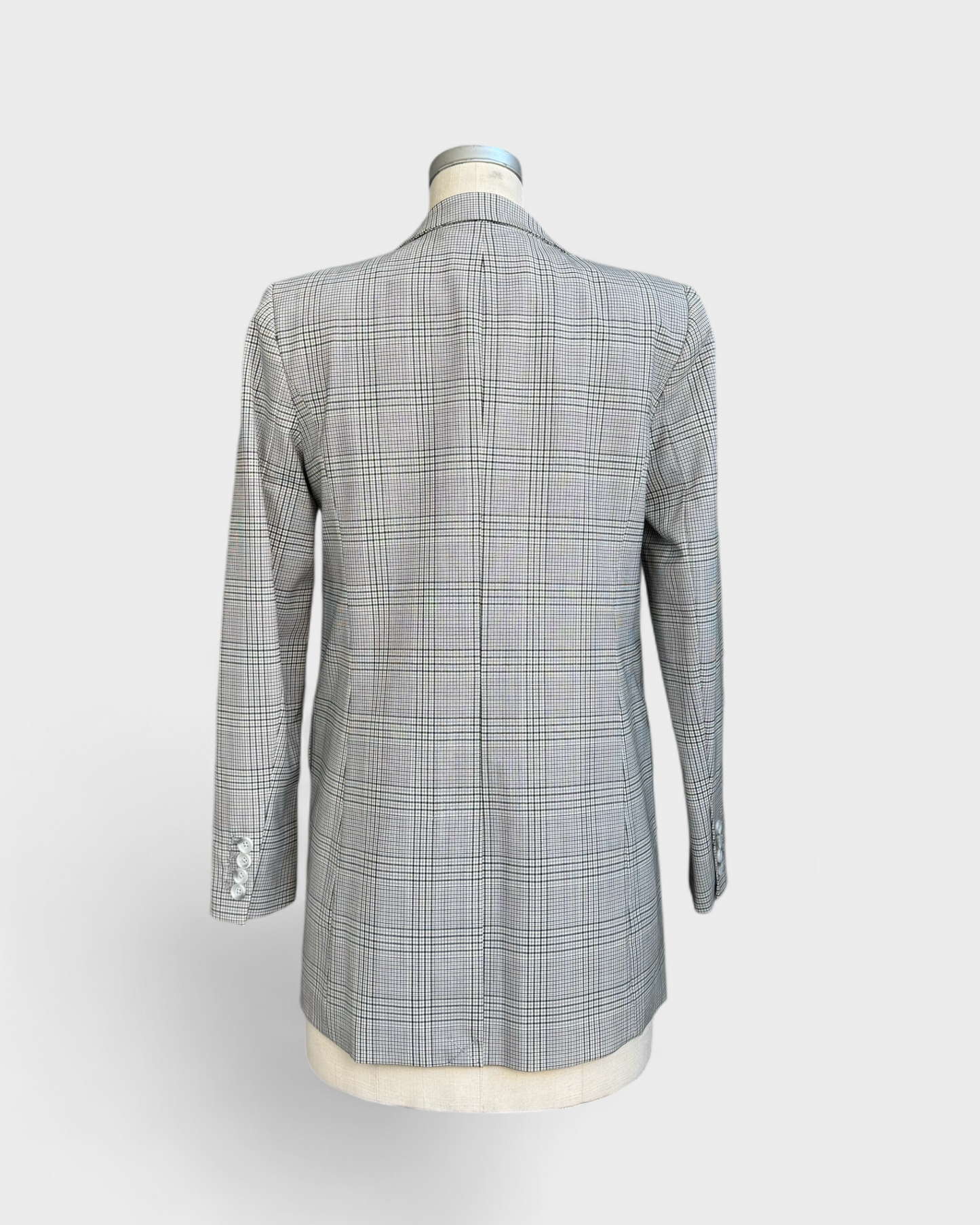 Gray Plaid Jacket - Michael Kors, 4