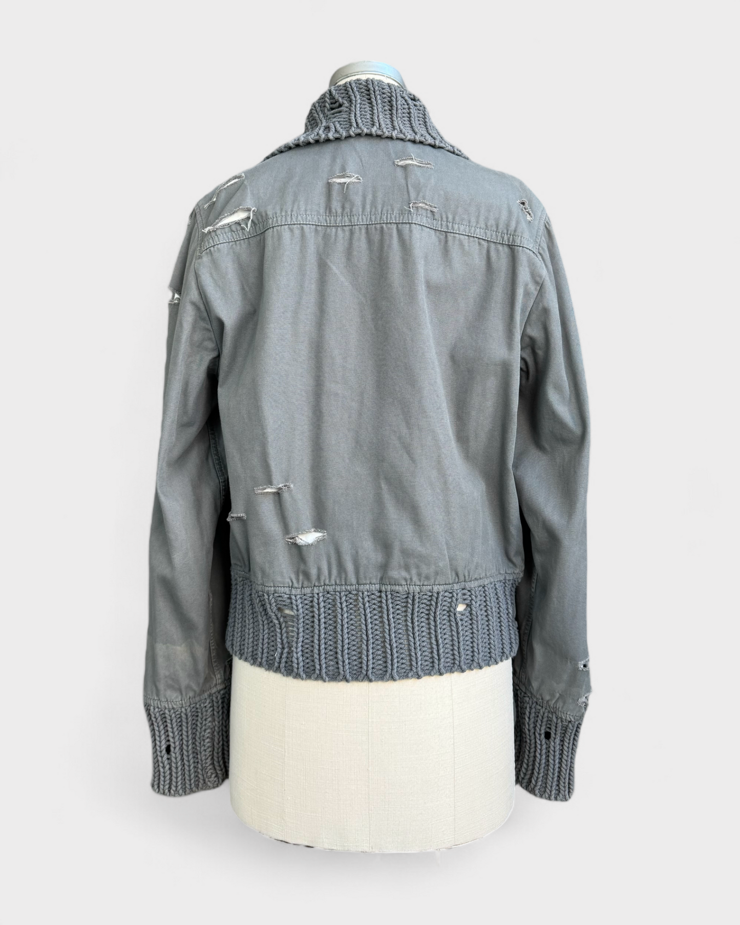 Diesel Style Lab gray cotton jacket