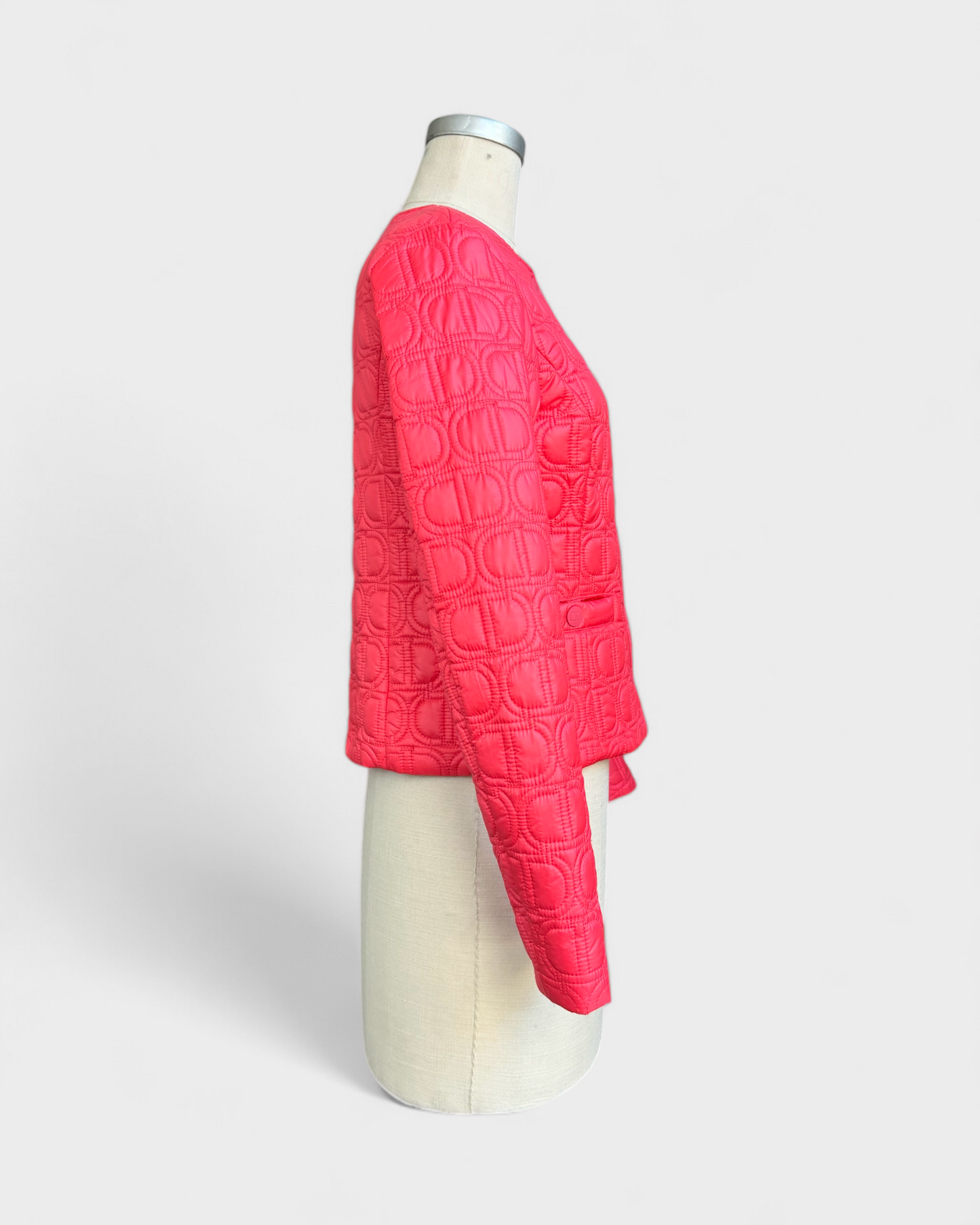 Quilted jacket Rose red Twinset, S