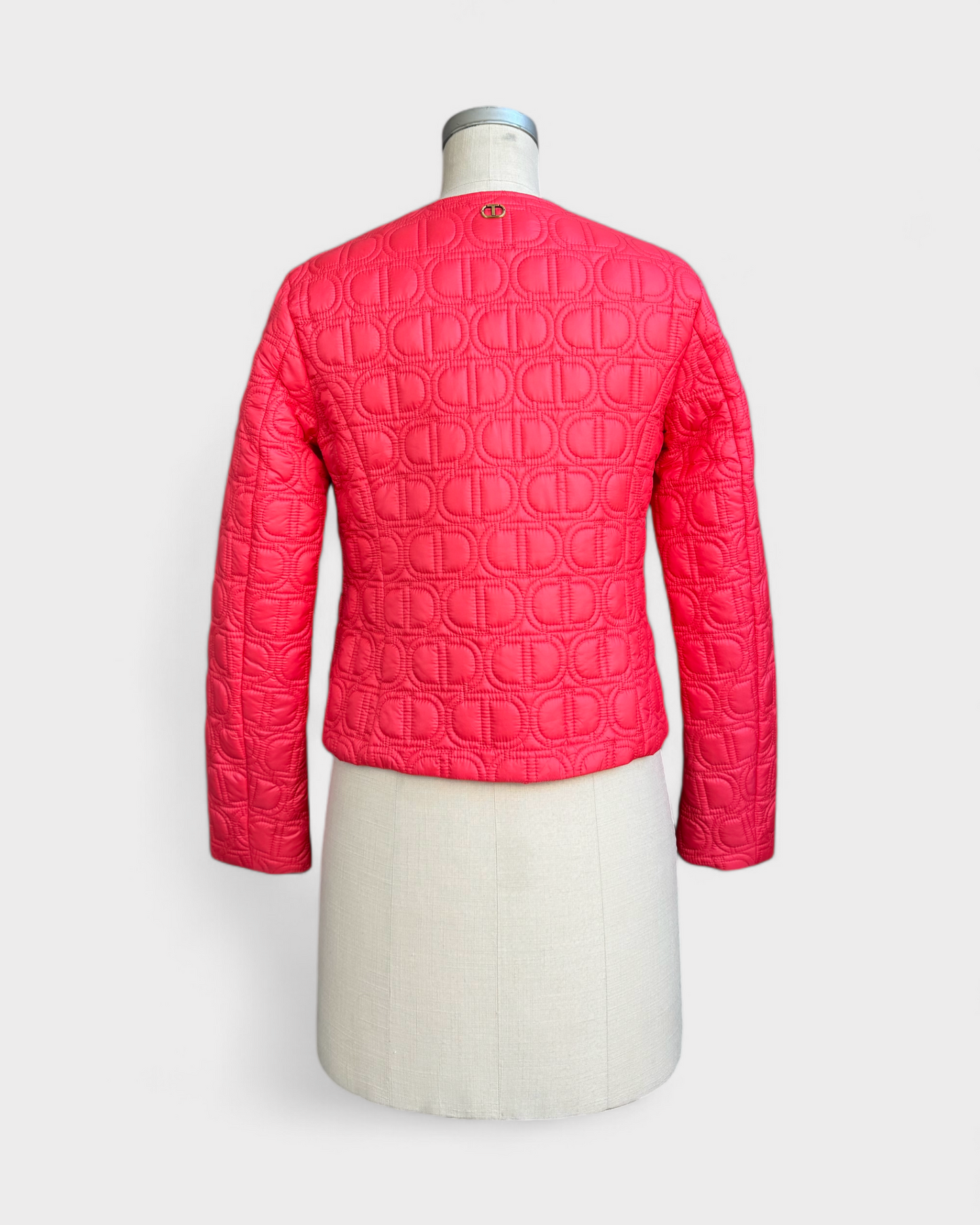 Quilted jacket Rose red Twinset, S