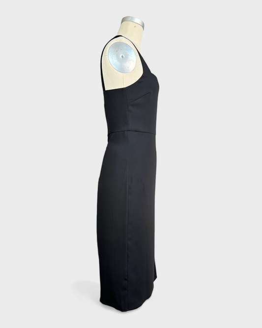 Babaton black sleeveless dress