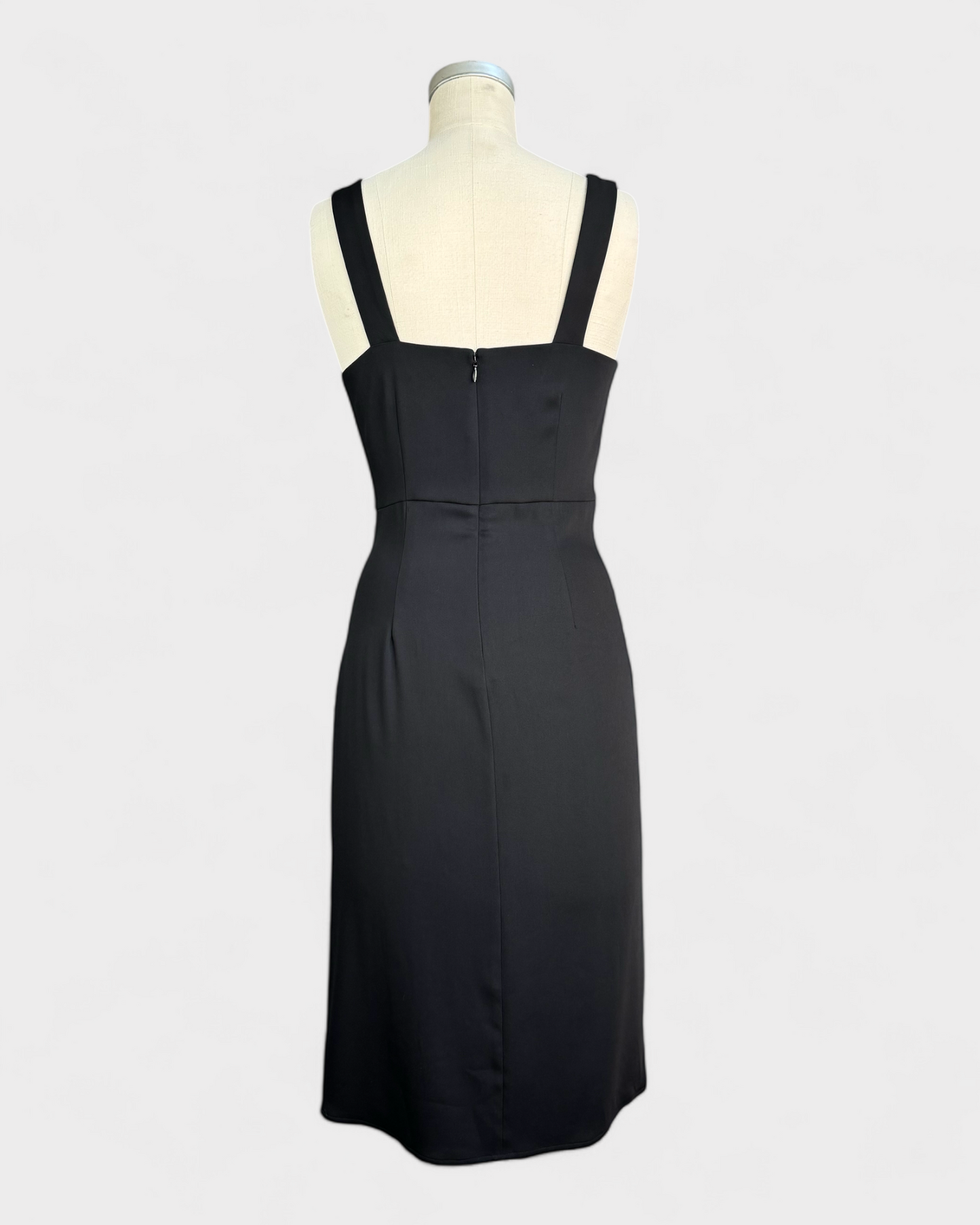 Babaton black sleeveless dress