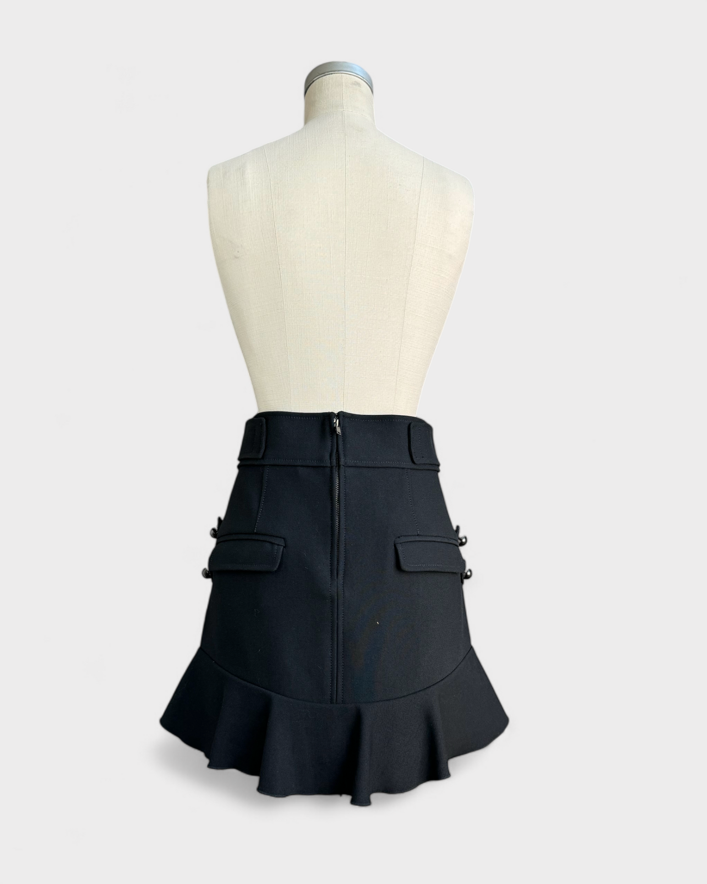 Isabel Marant black skirt with buttons