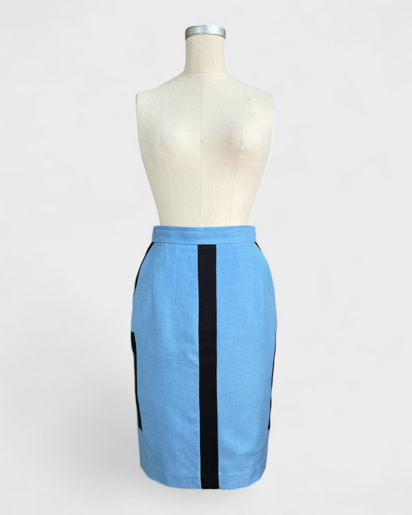 Blue and black skirt By Malene Birger