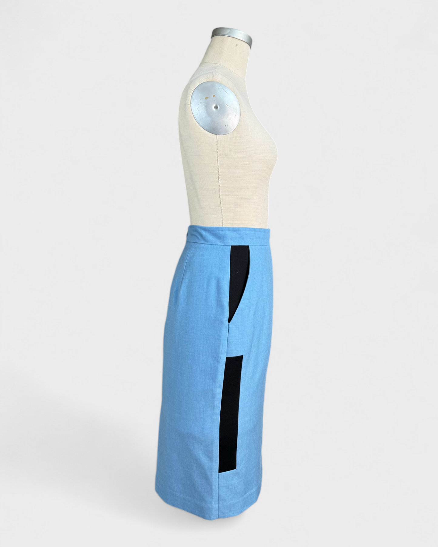 Blue and black skirt By Malene Birger