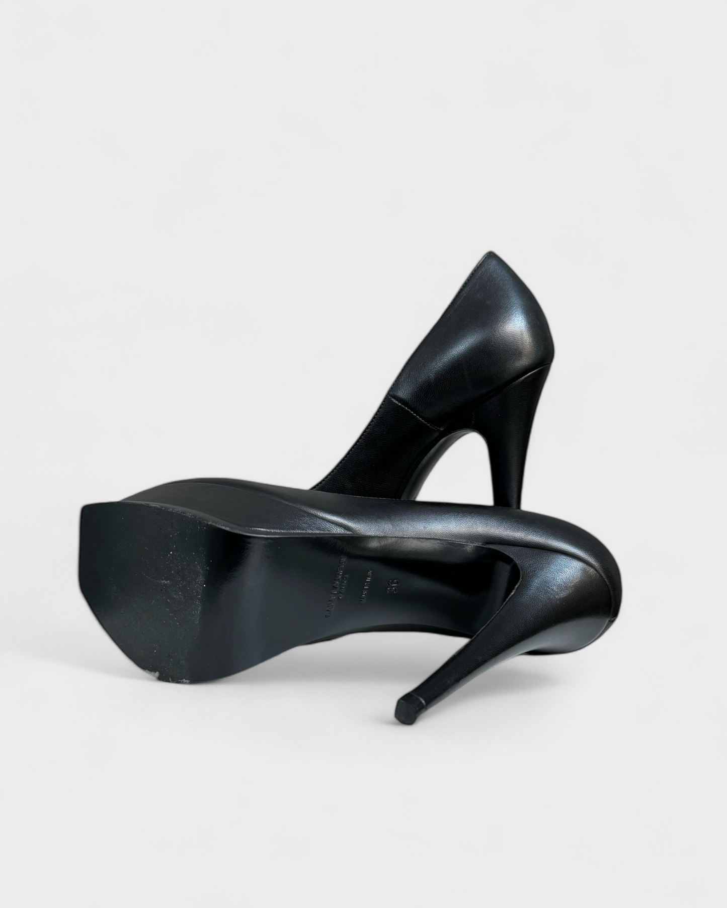 Yves Saint Laurent Black Heels, 36