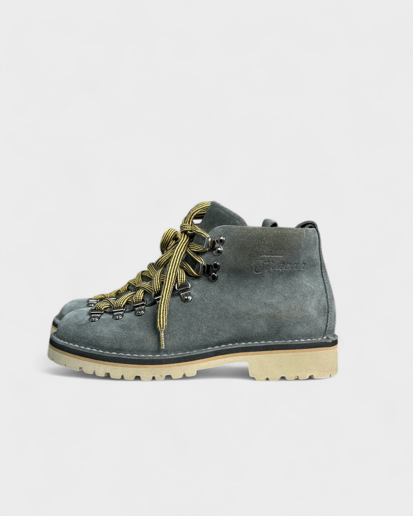 Fracap x Simons blue suede boot