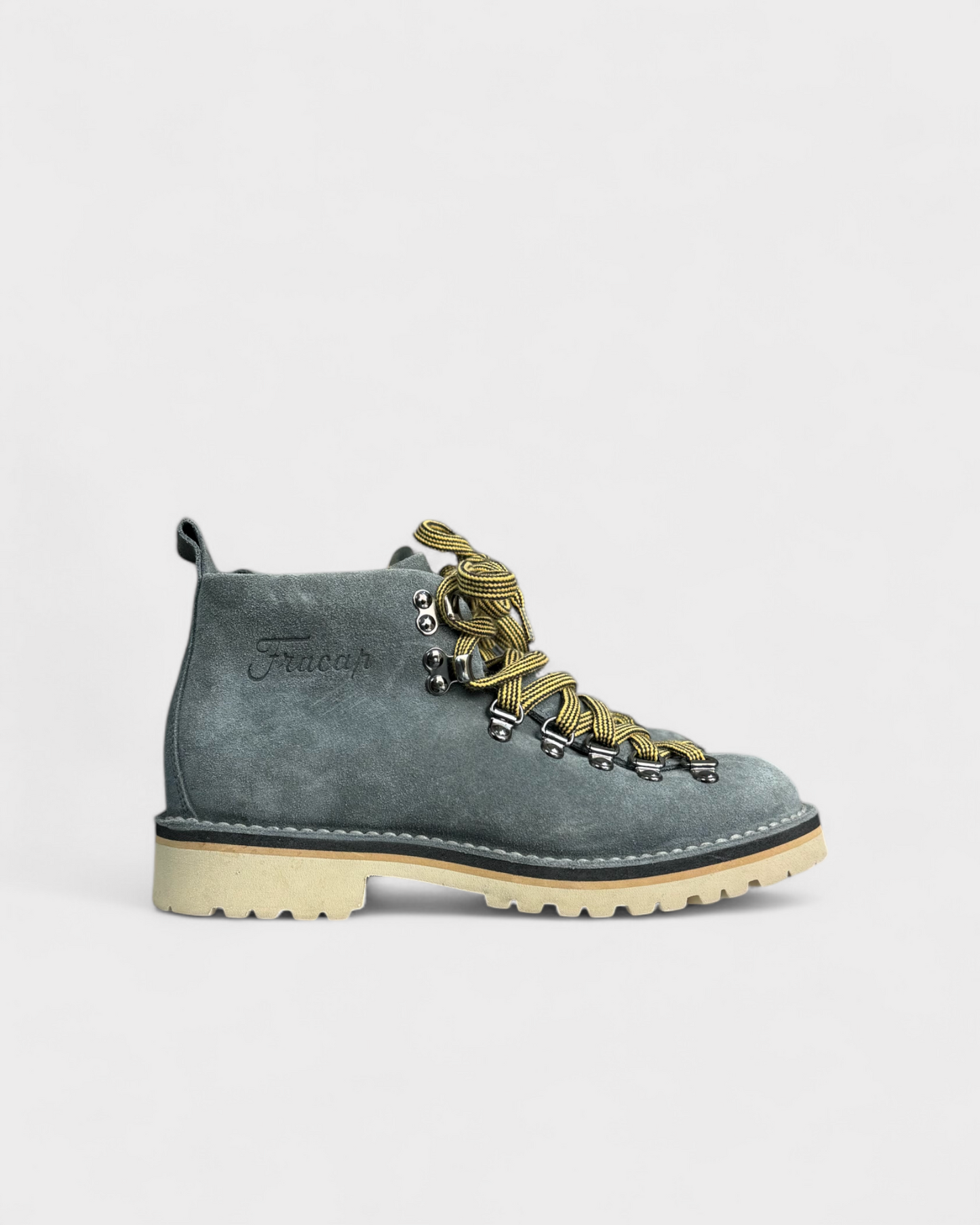 Fracap x Simons blue suede boot