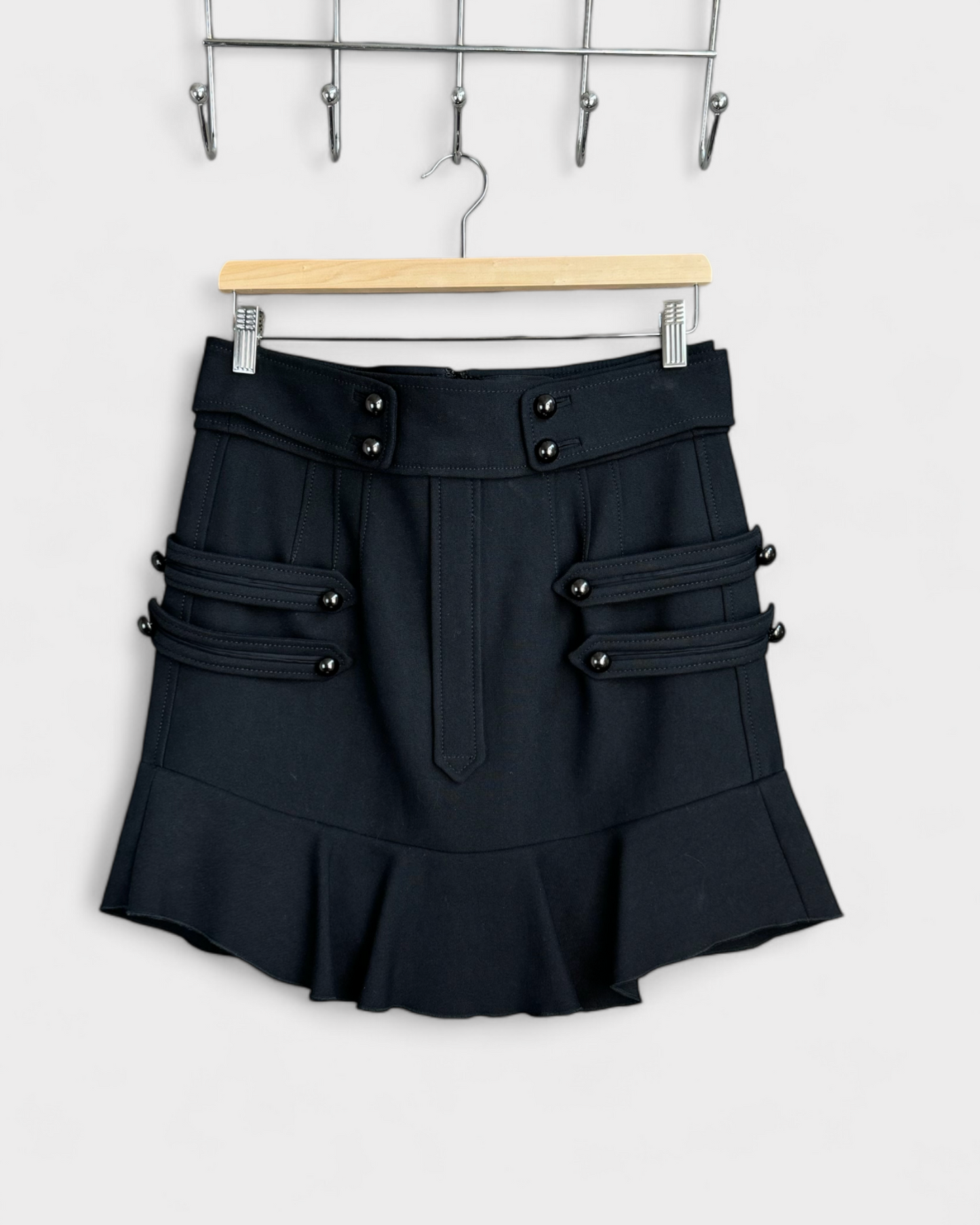 Isabel Marant black skirt with buttons