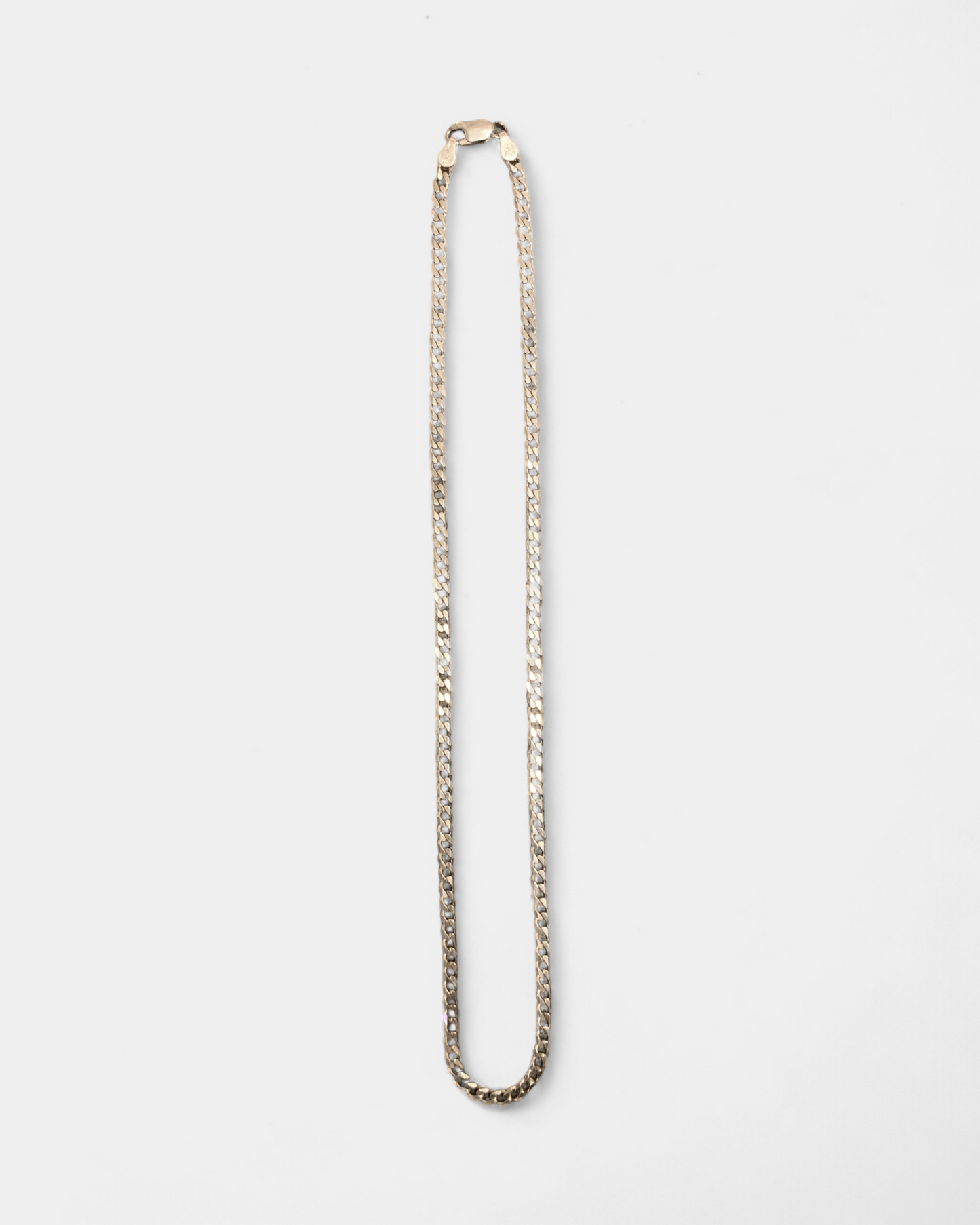 Silver chain necklace