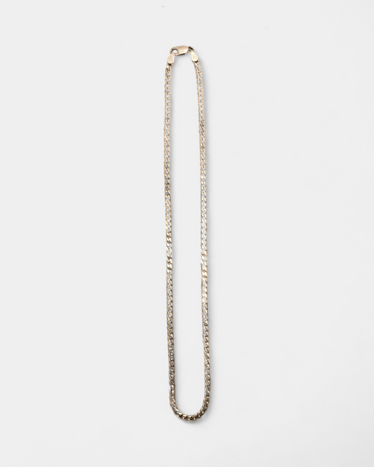 Silver chain necklace