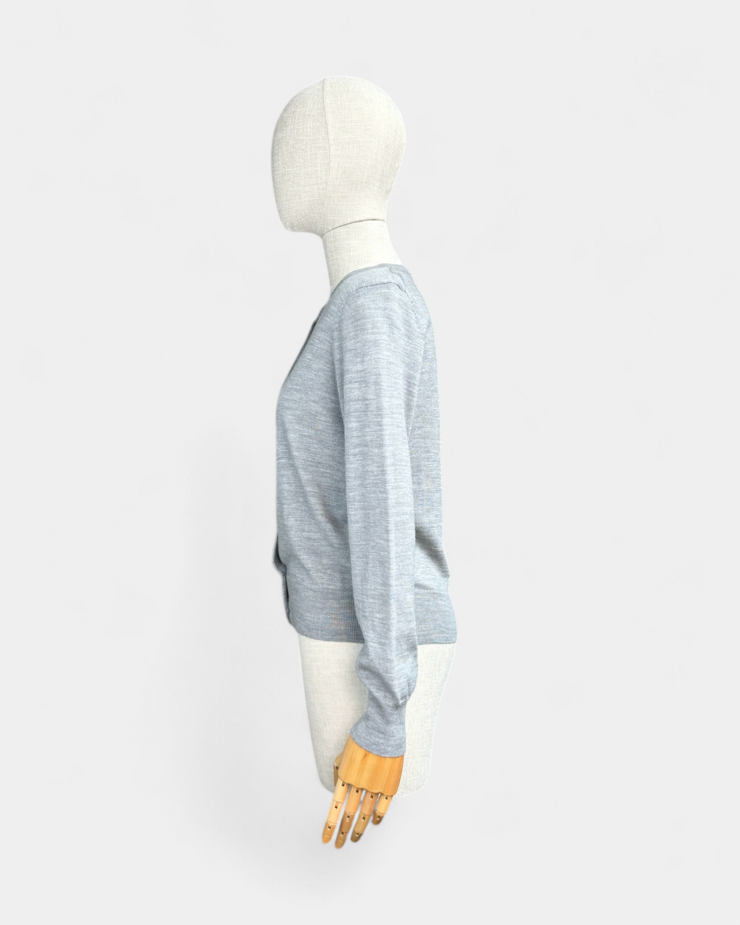 Filippa K gray wool cardigan