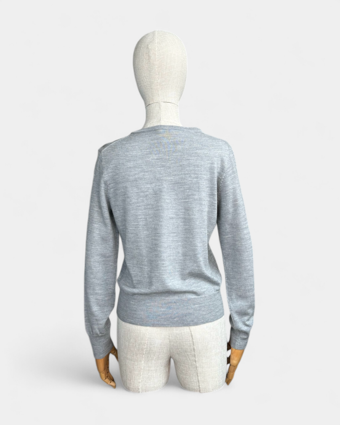 Filippa K gray wool cardigan