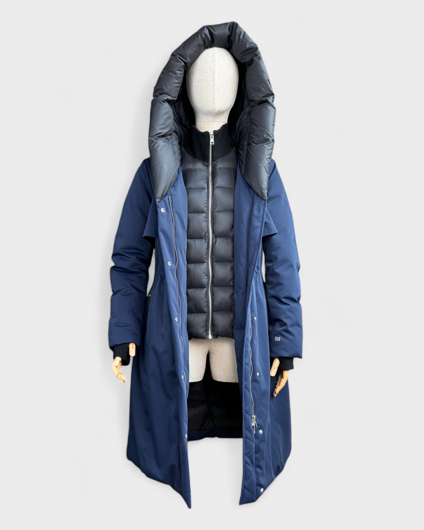 Soïa &amp; Kyo Blue Winter Coat, M