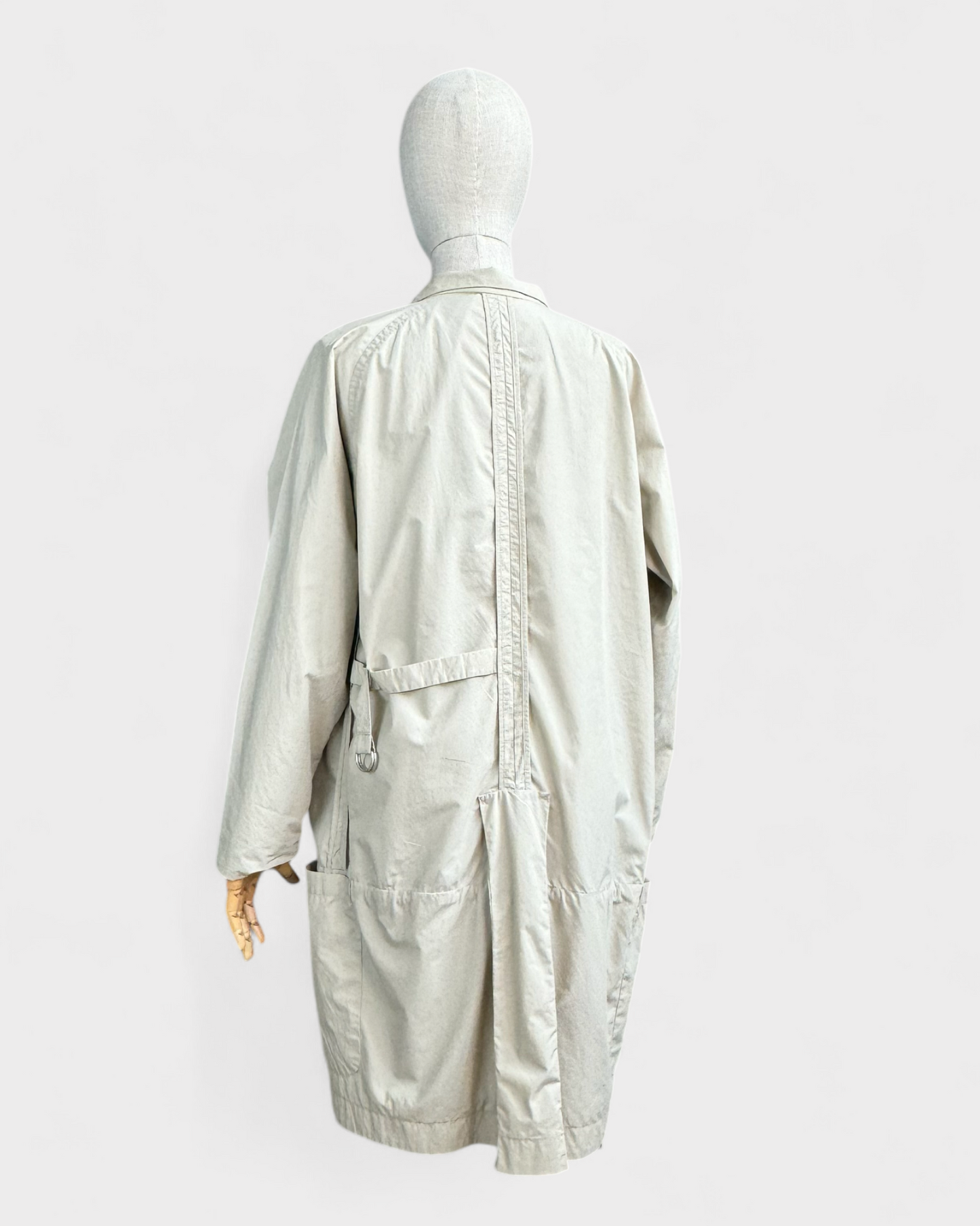 Acne studio beige raincoat