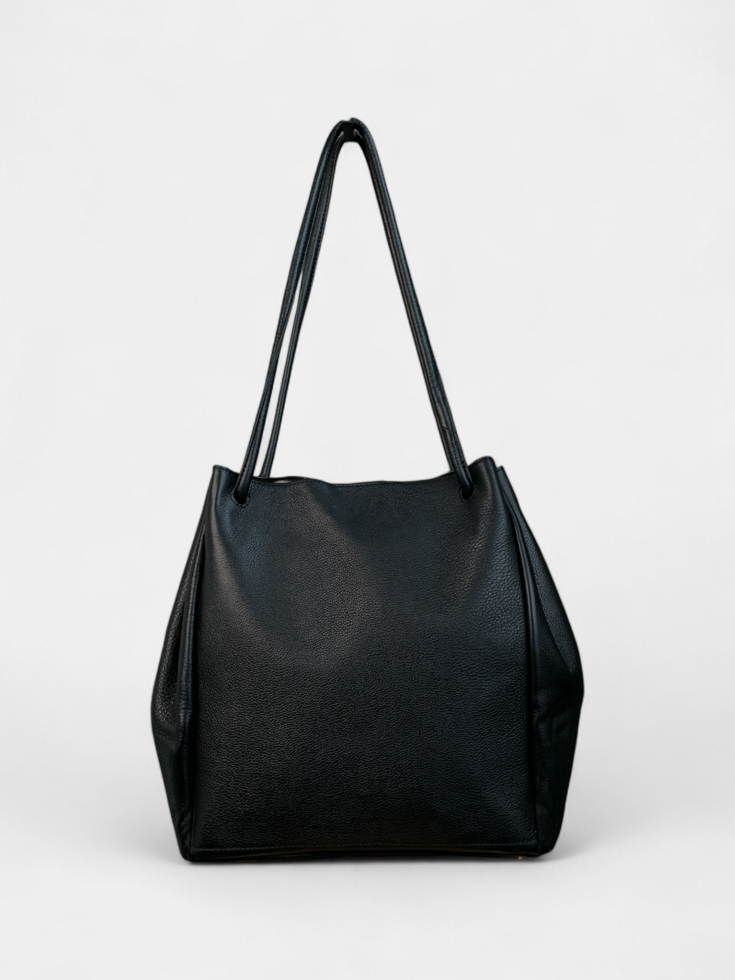 Black Dkny leather handbag