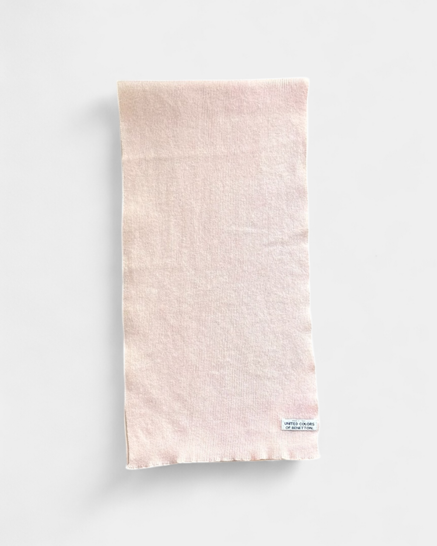 Wool scarf Pale pink United colors of benetton