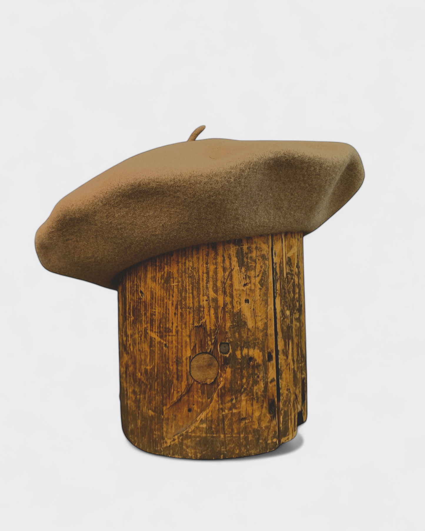 Kangol brown beret