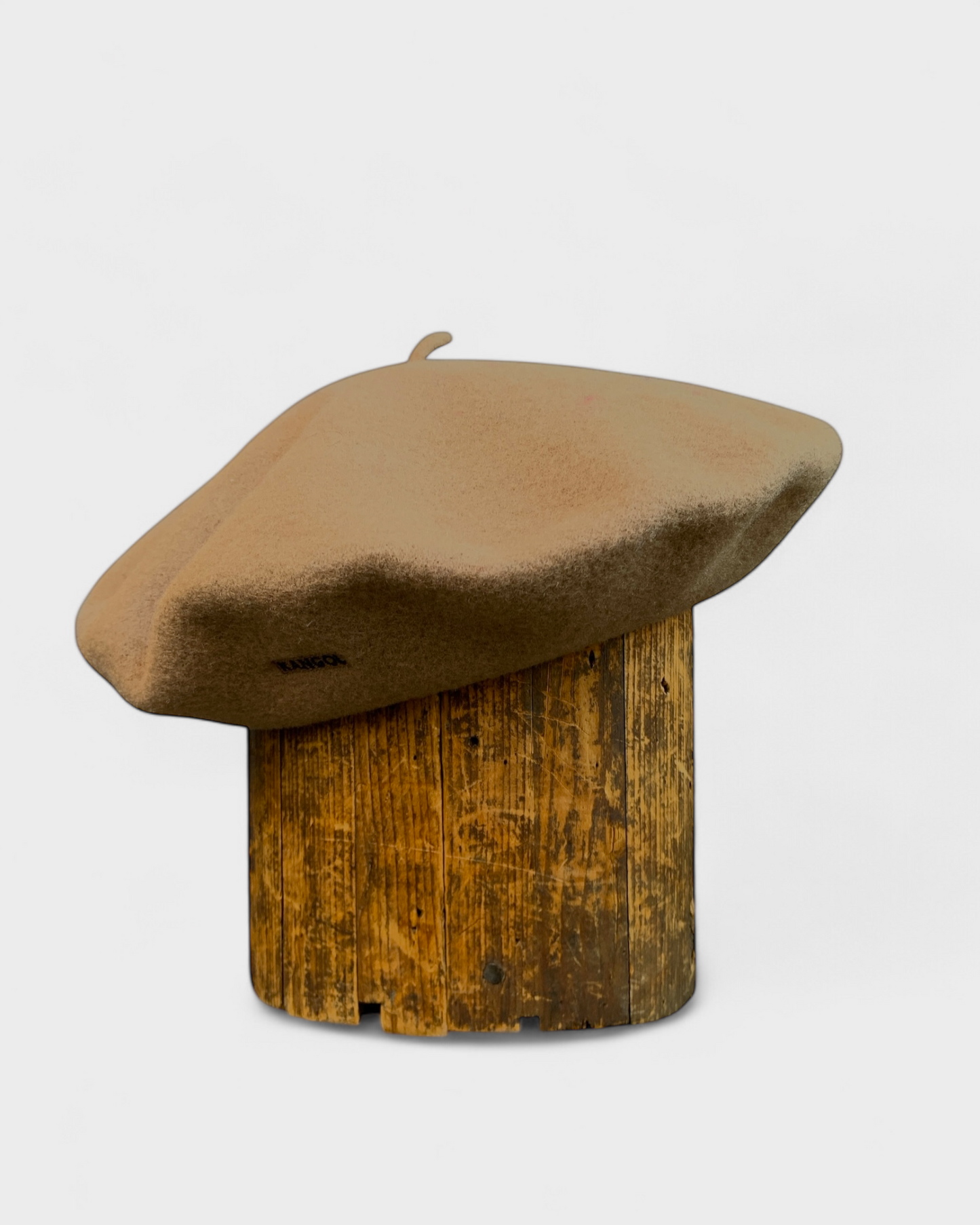 Kangol brown beret