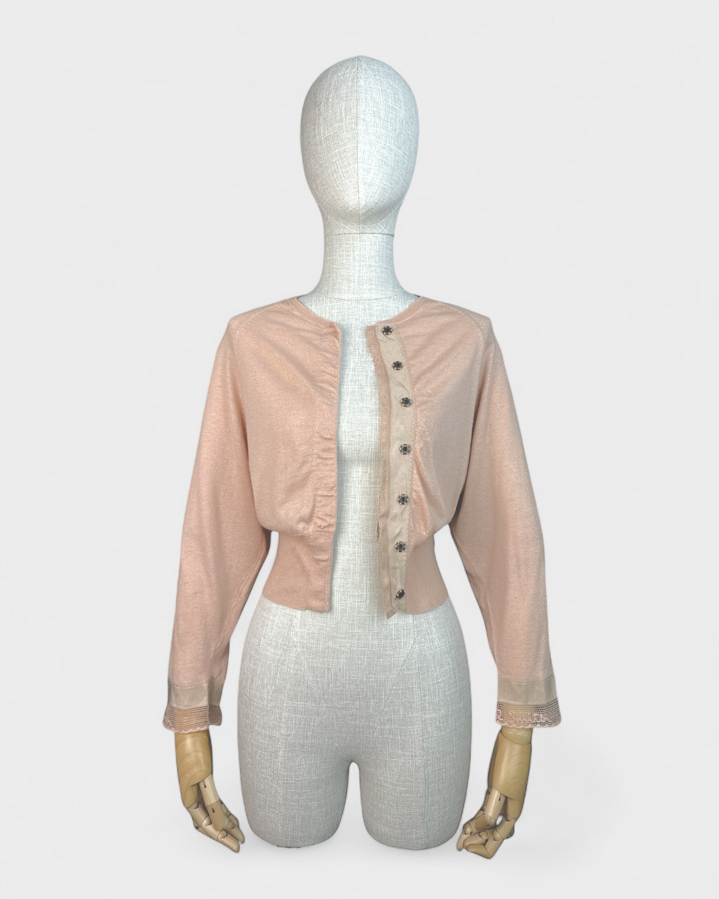 Cashmere and silk cardi Rose Paul Smith, S