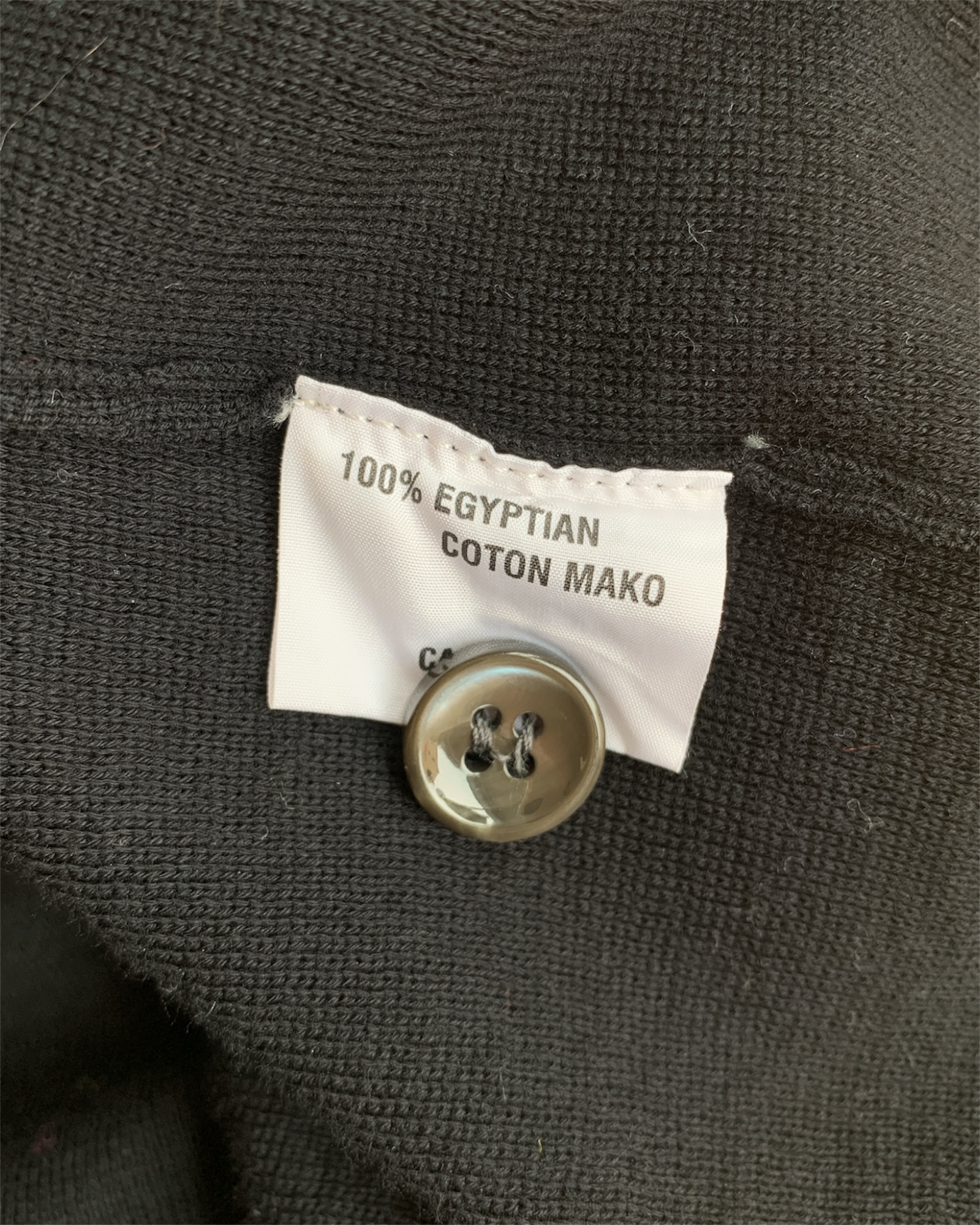 Cardigan. That goes without saying, M