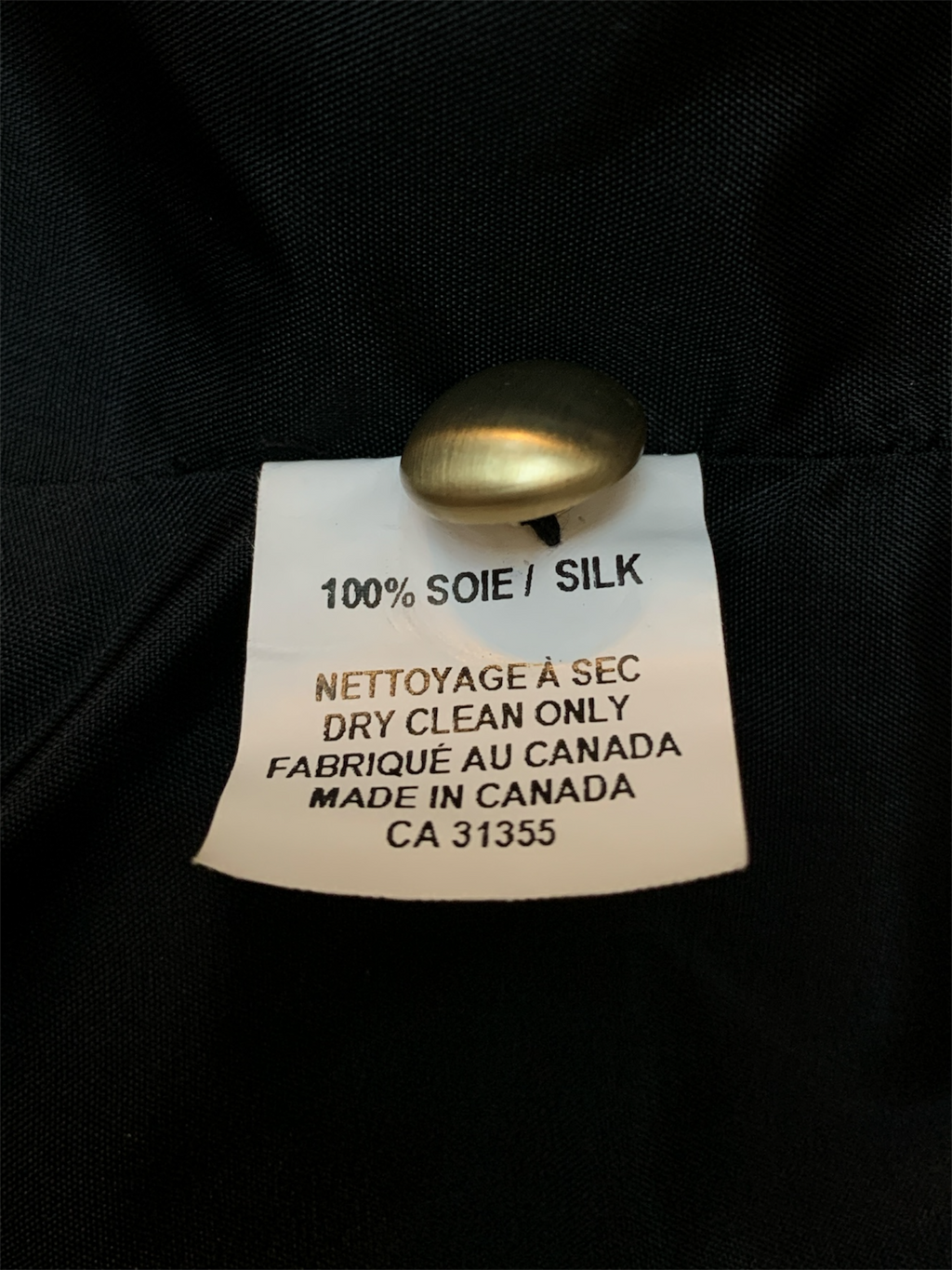 Top 100% silk Black Tavan &amp; Mitto, 8