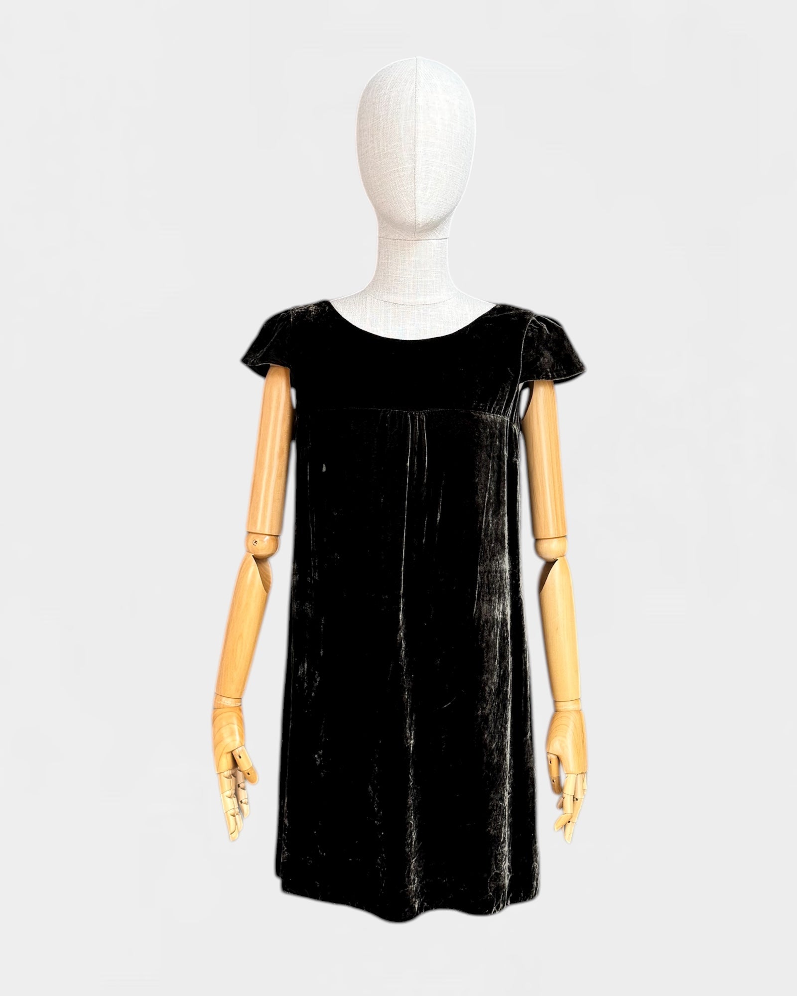 Tara Jarmon brown velvet dress, 40