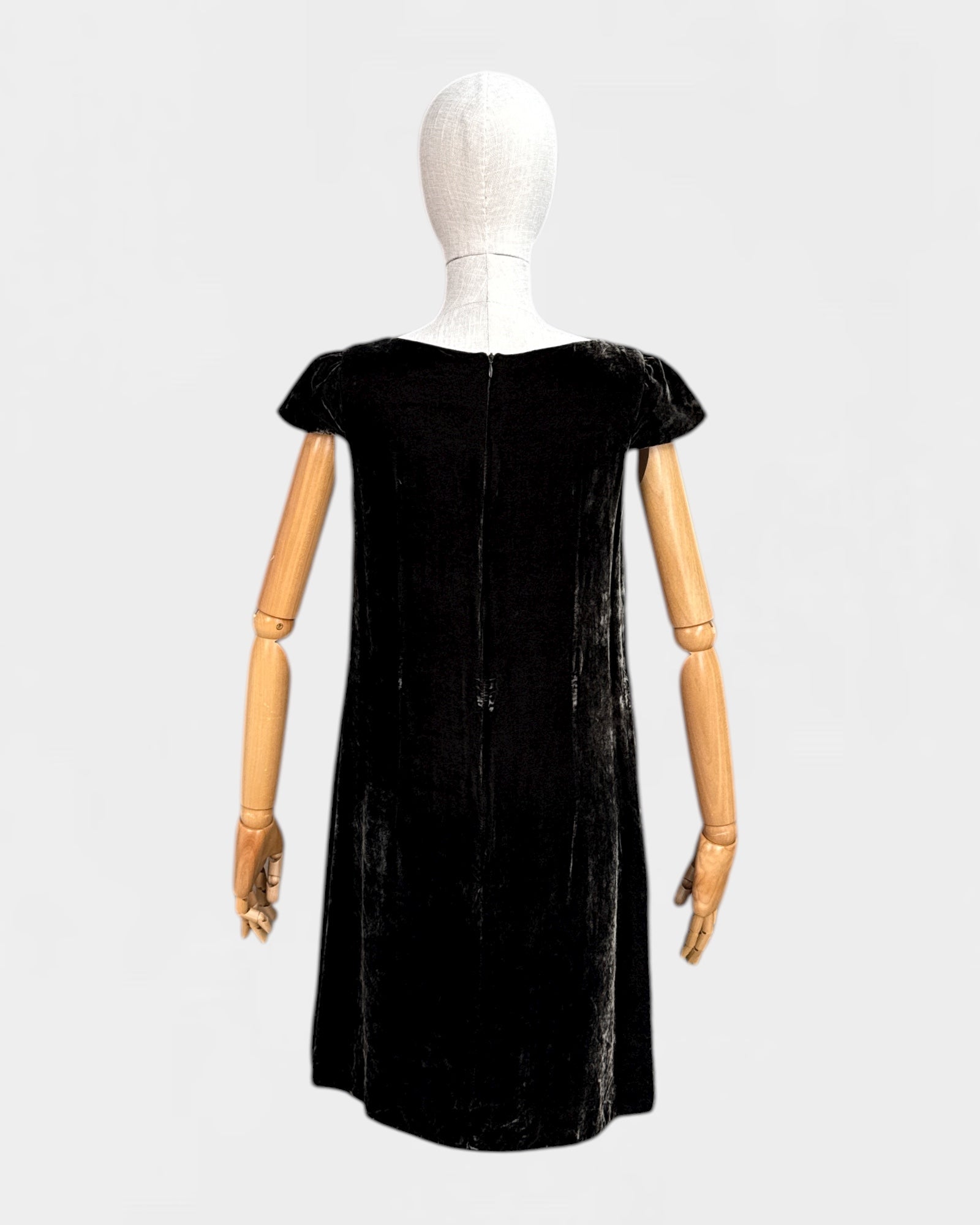 Tara Jarmon brown velvet dress, 40