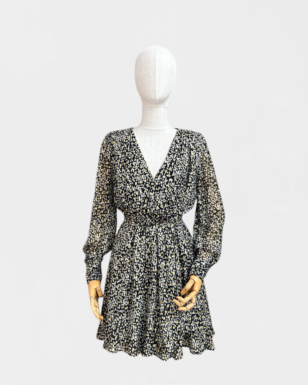 Delicate floral dress by Sézane, size 38